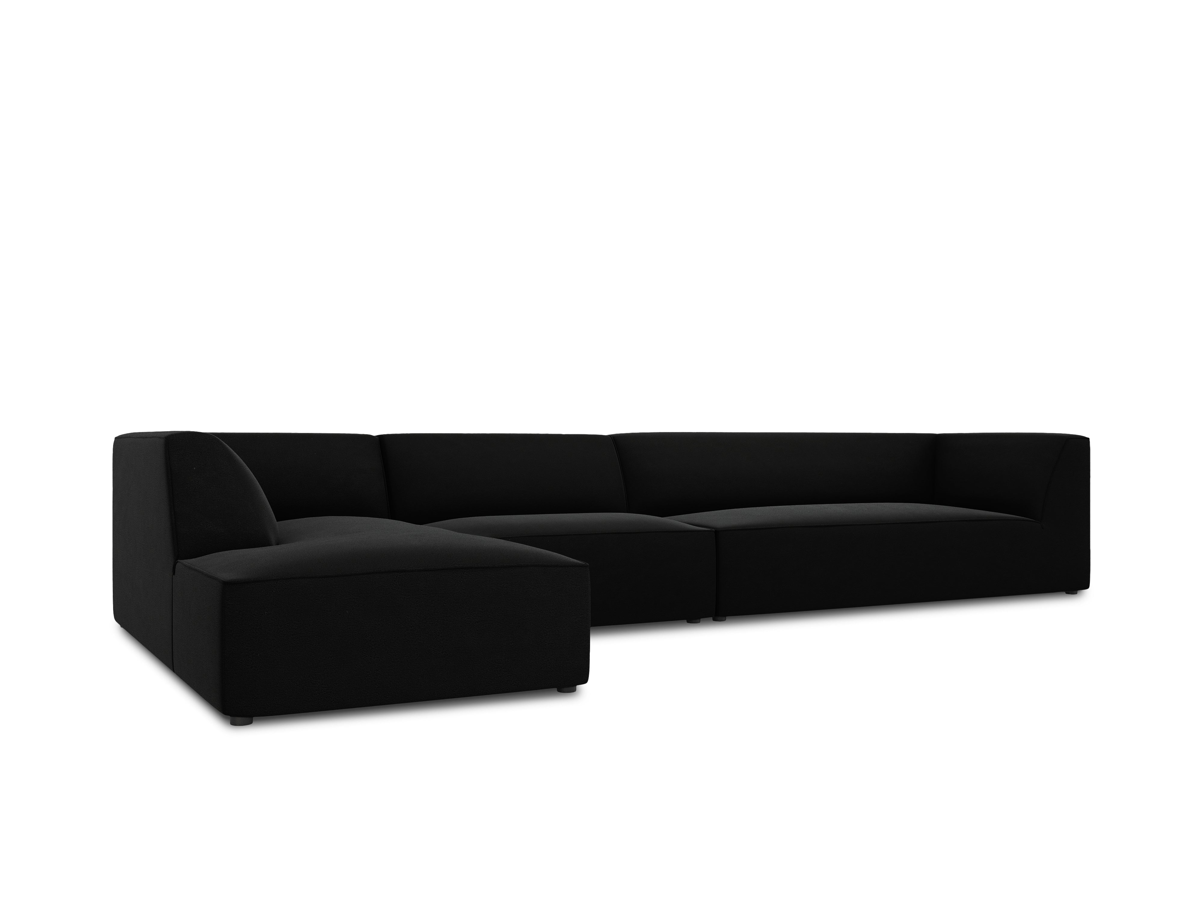 Ecksofa Ruby, 5 Sitze, 366x180cm, Material: Samt