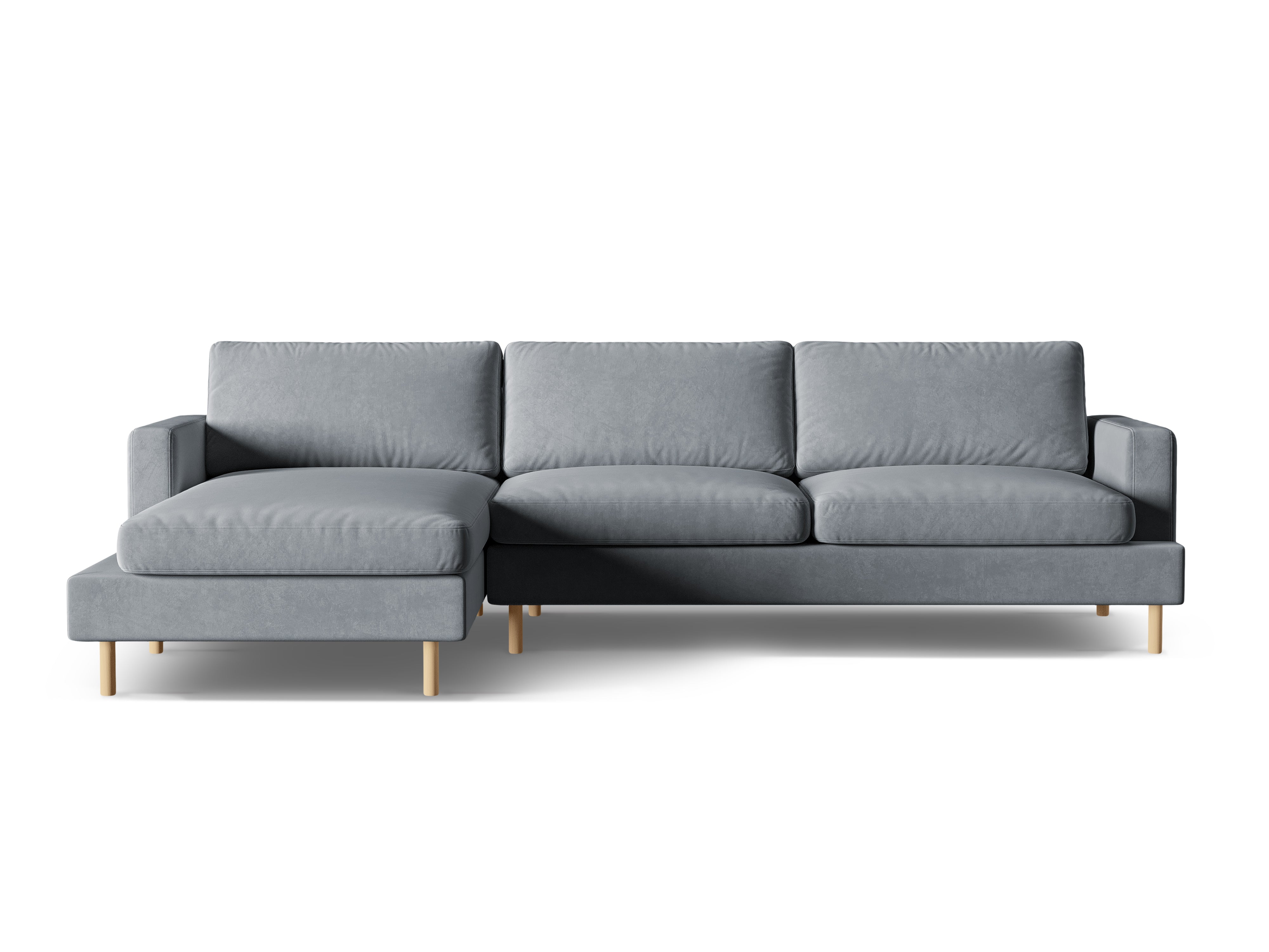 Aliya Ecksofa, 4 Sitze, 294x148cm, Material: Samt