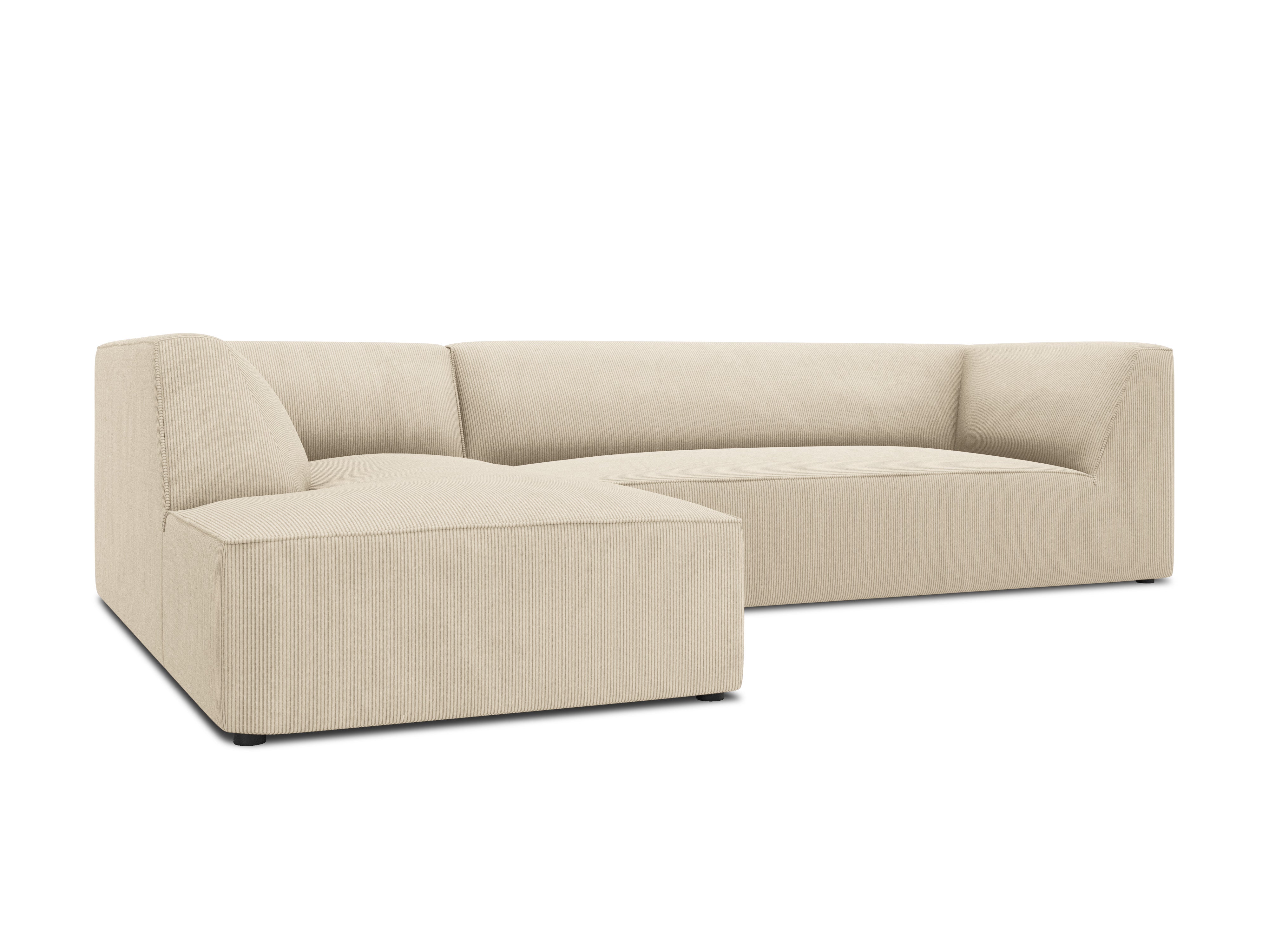 Ecksofa Ruby, 4 Sitze, 273x180cm, Material: Cord