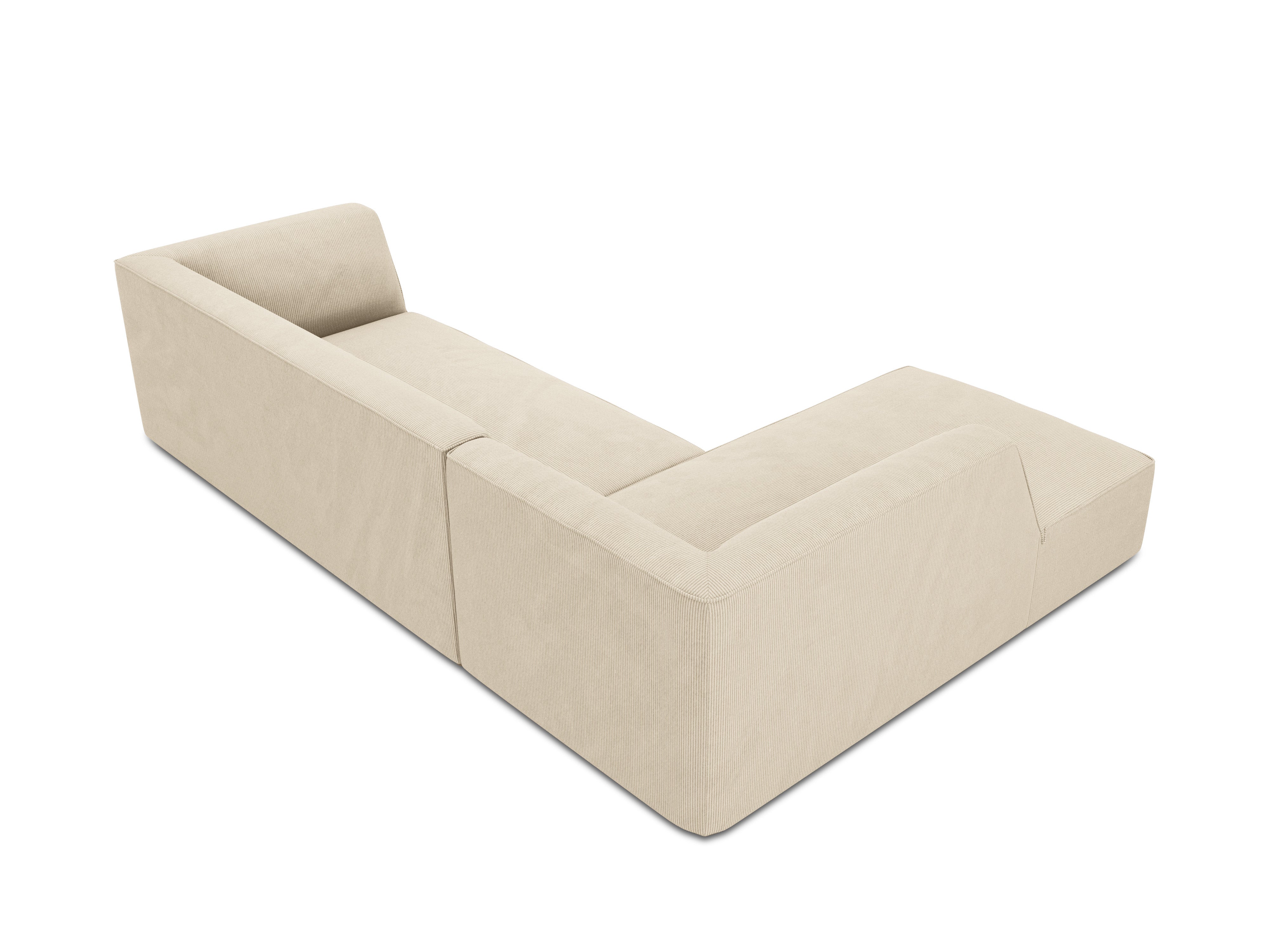 Ecksofa Ruby, 4 Sitze, 273x180cm, Material: Cord