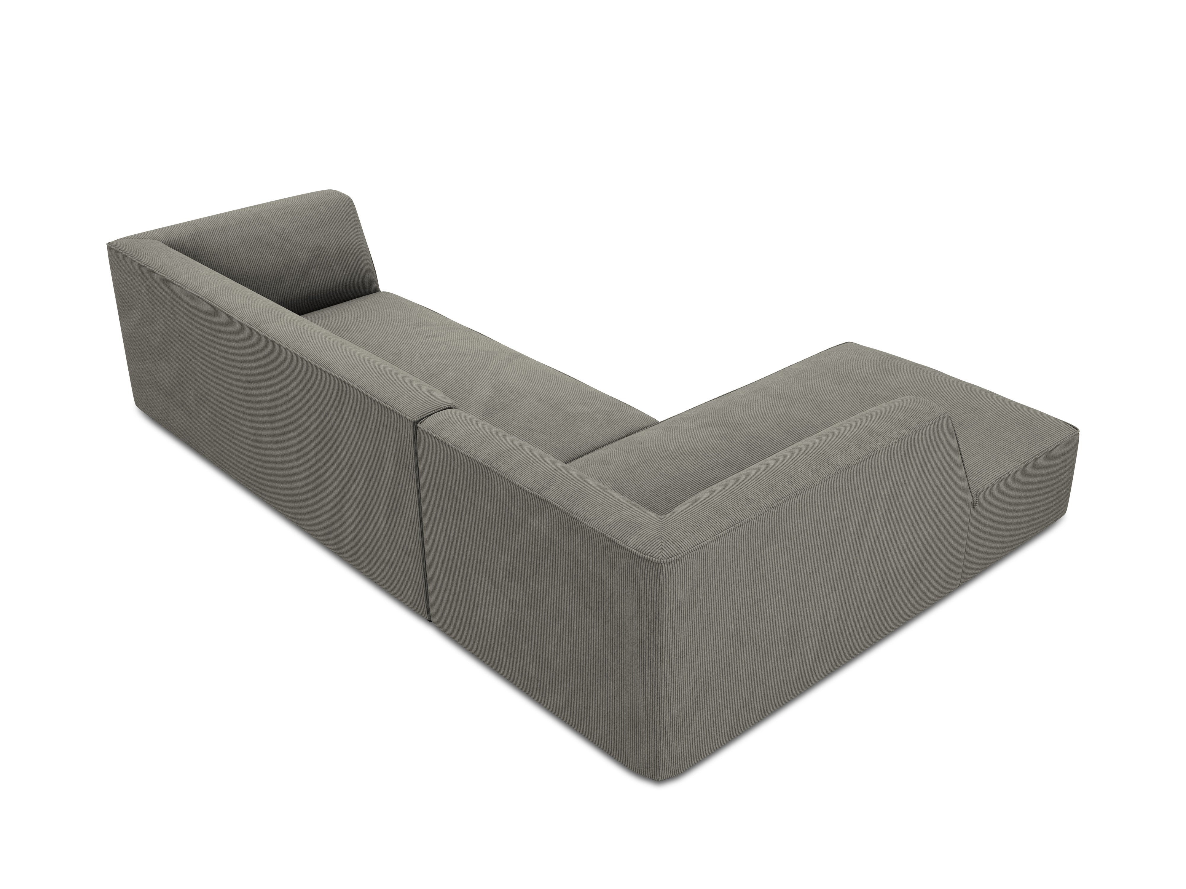 Ecksofa Ruby, 4 Sitze, 273x180cm, Material: Cord