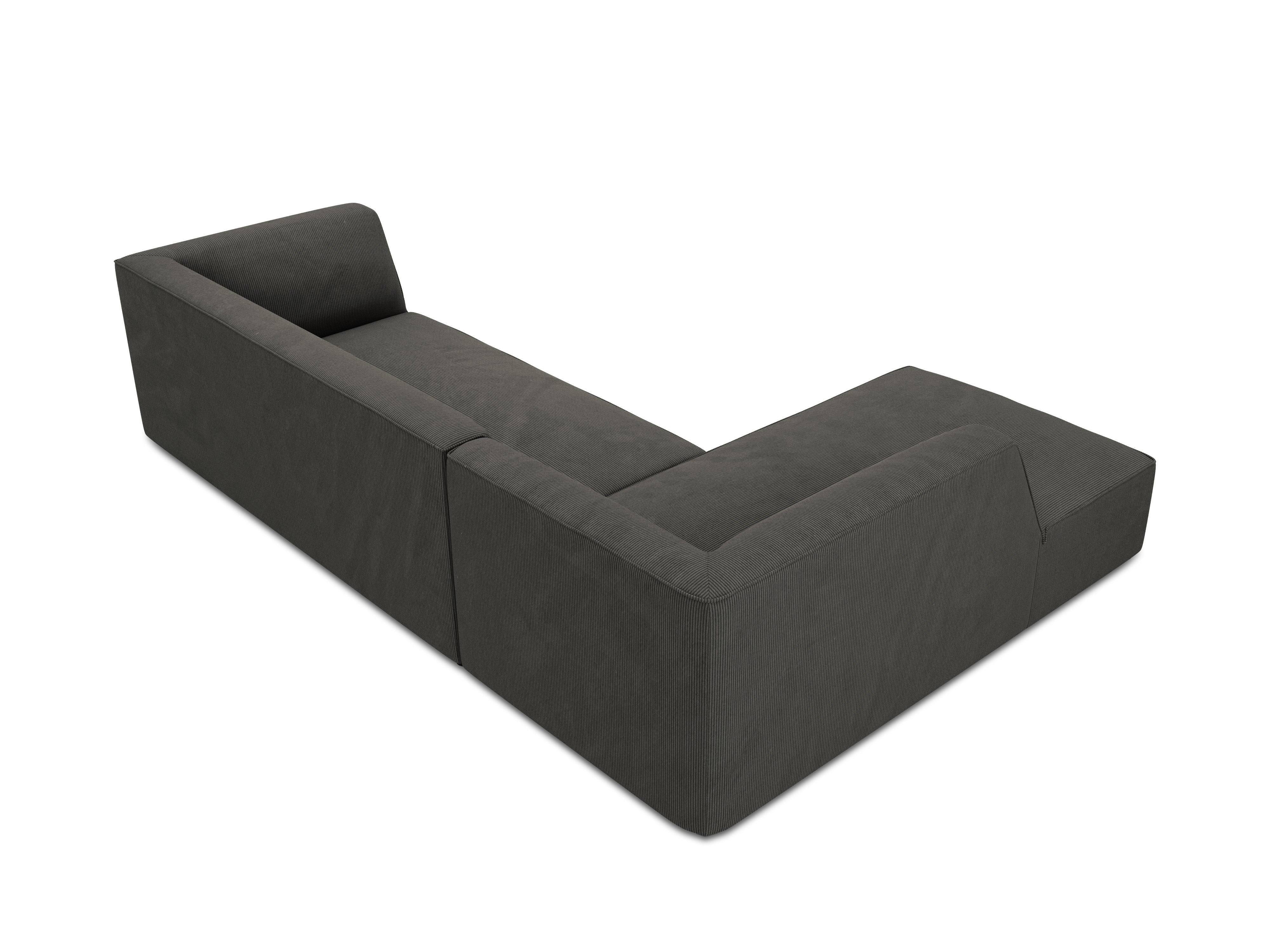 Ecksofa Ruby, 4 Sitze, 273x180cm, Material: Cord