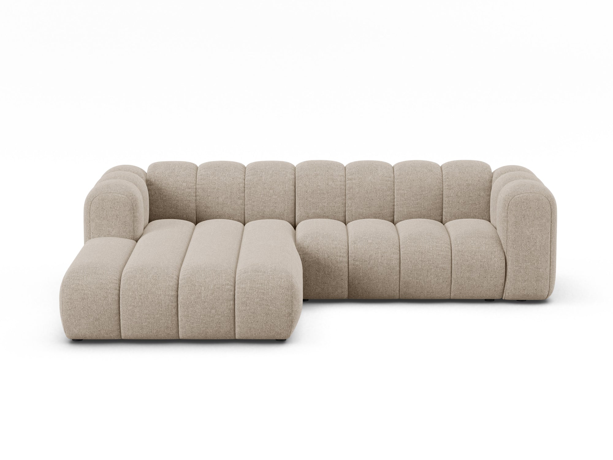 Ecksofa Lupine 260x177cm, Material: Chenille Eden