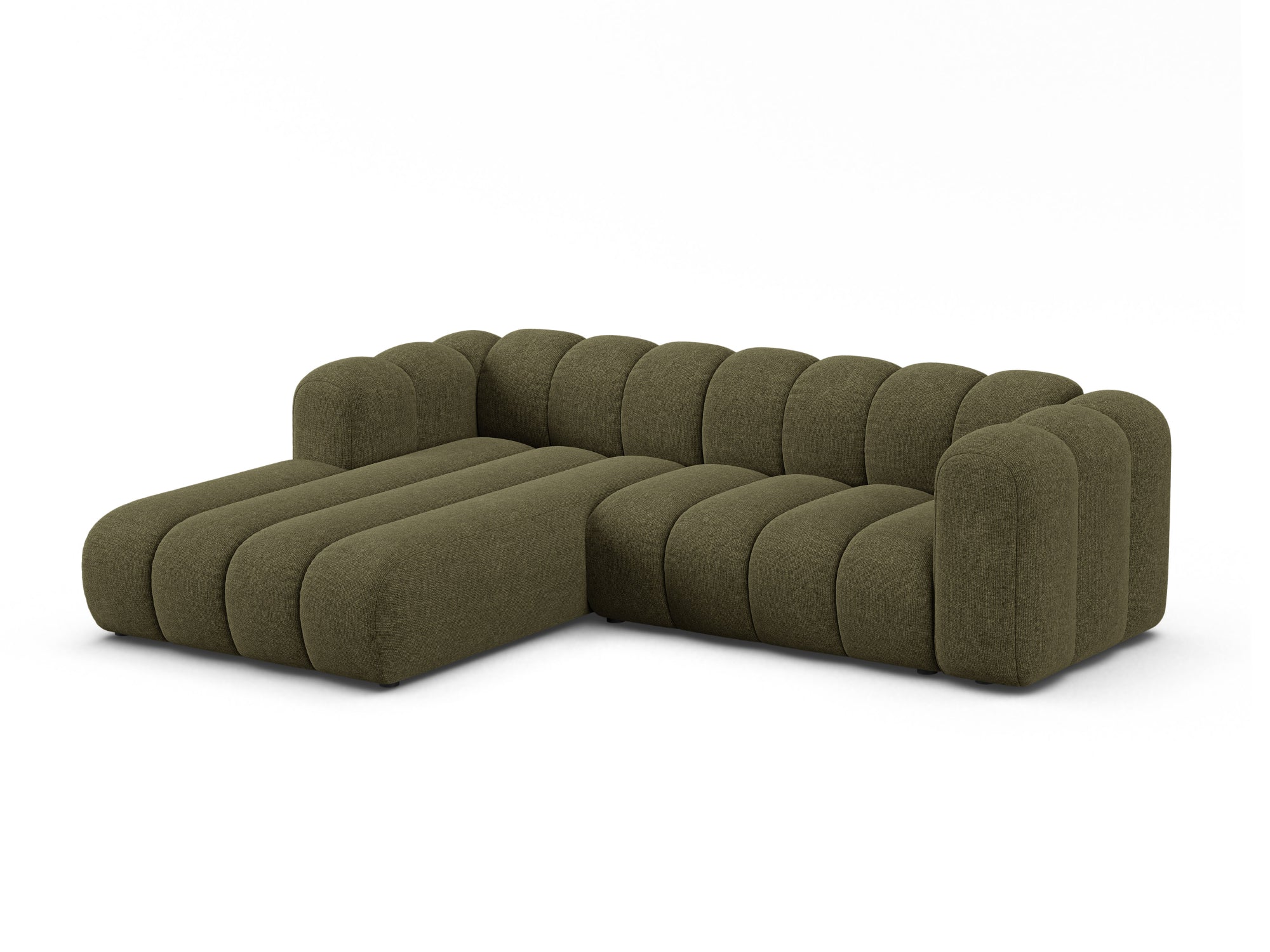 Ecksofa Lupine 260x177cm, Material: Chenille Eden