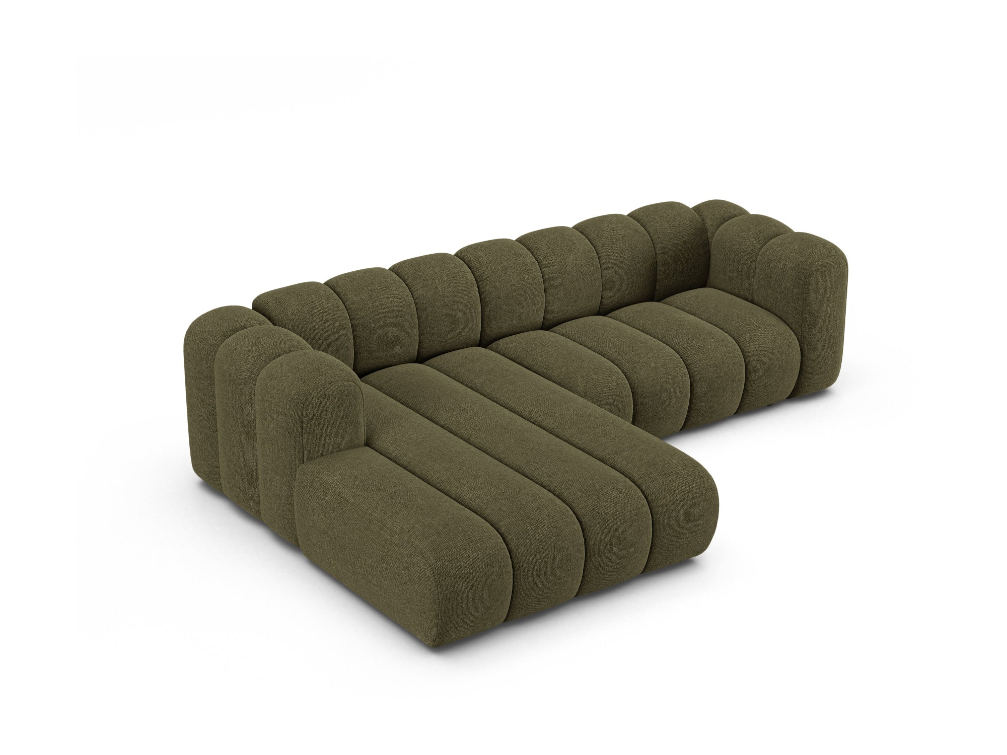Ecksofa Lupine 260x177cm, Material: Chenille Eden