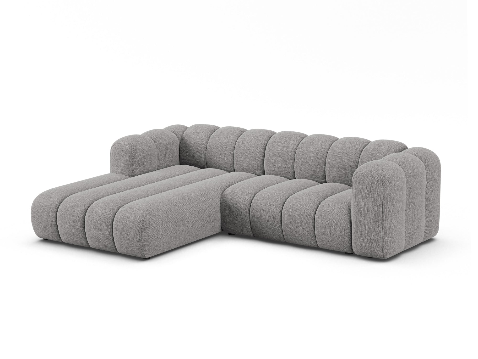 Ecksofa Lupine 260x177cm, Material: Chenille Eden