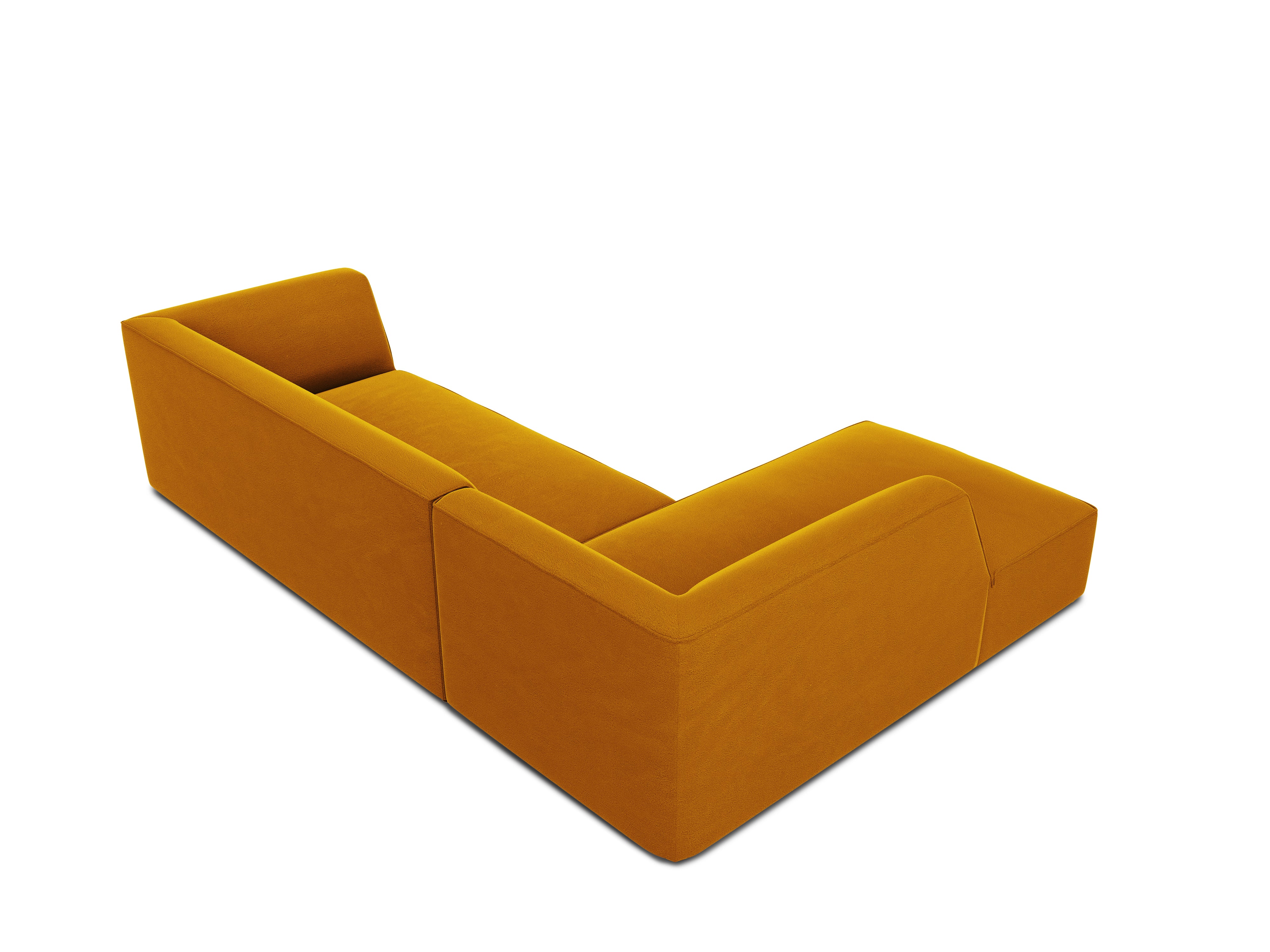 Ecksofa Ruby, 4 Sitze, 273x180cm, Material: Samt