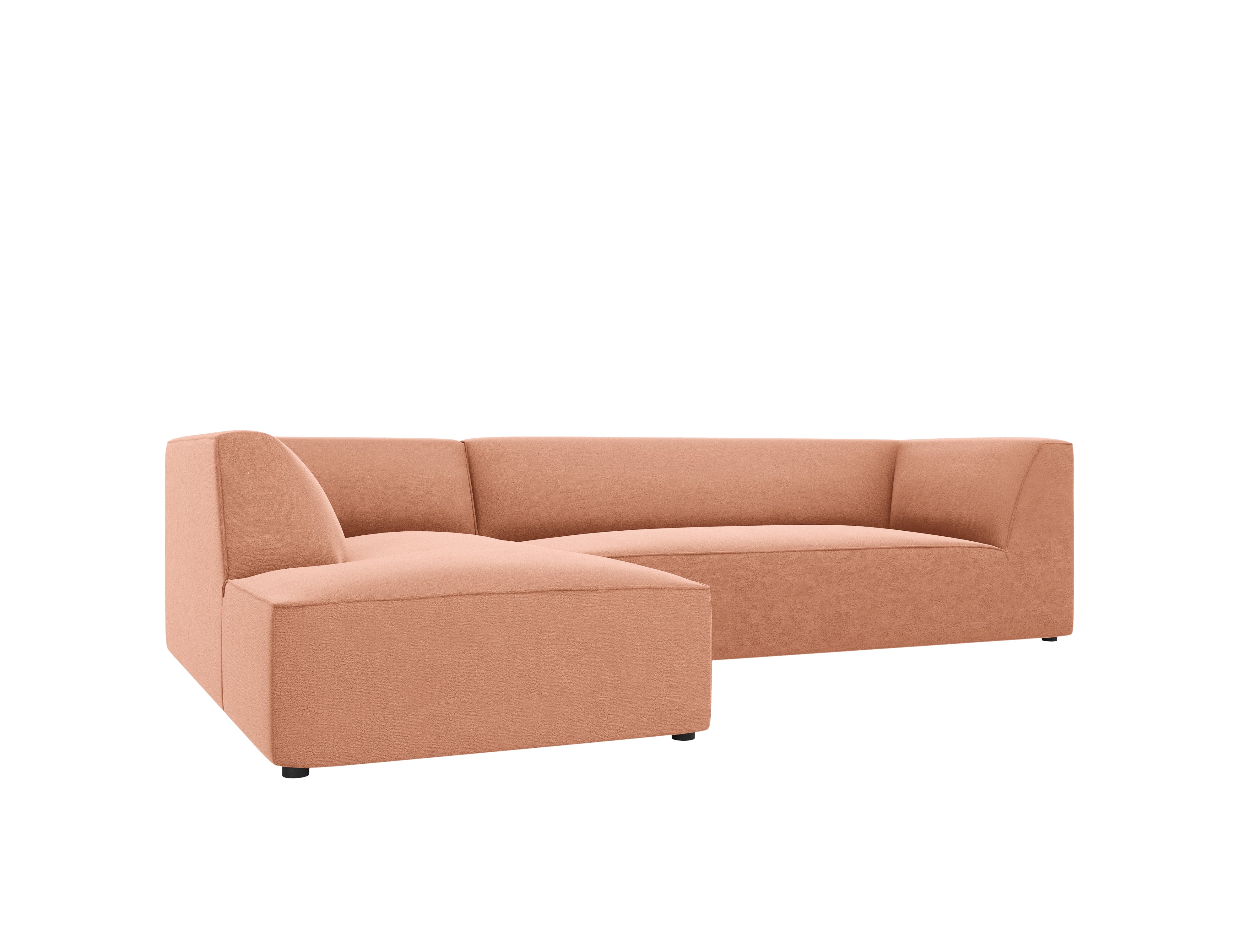Ecksofa Ruby, 4 Sitze, 273x180cm, Material: Samt