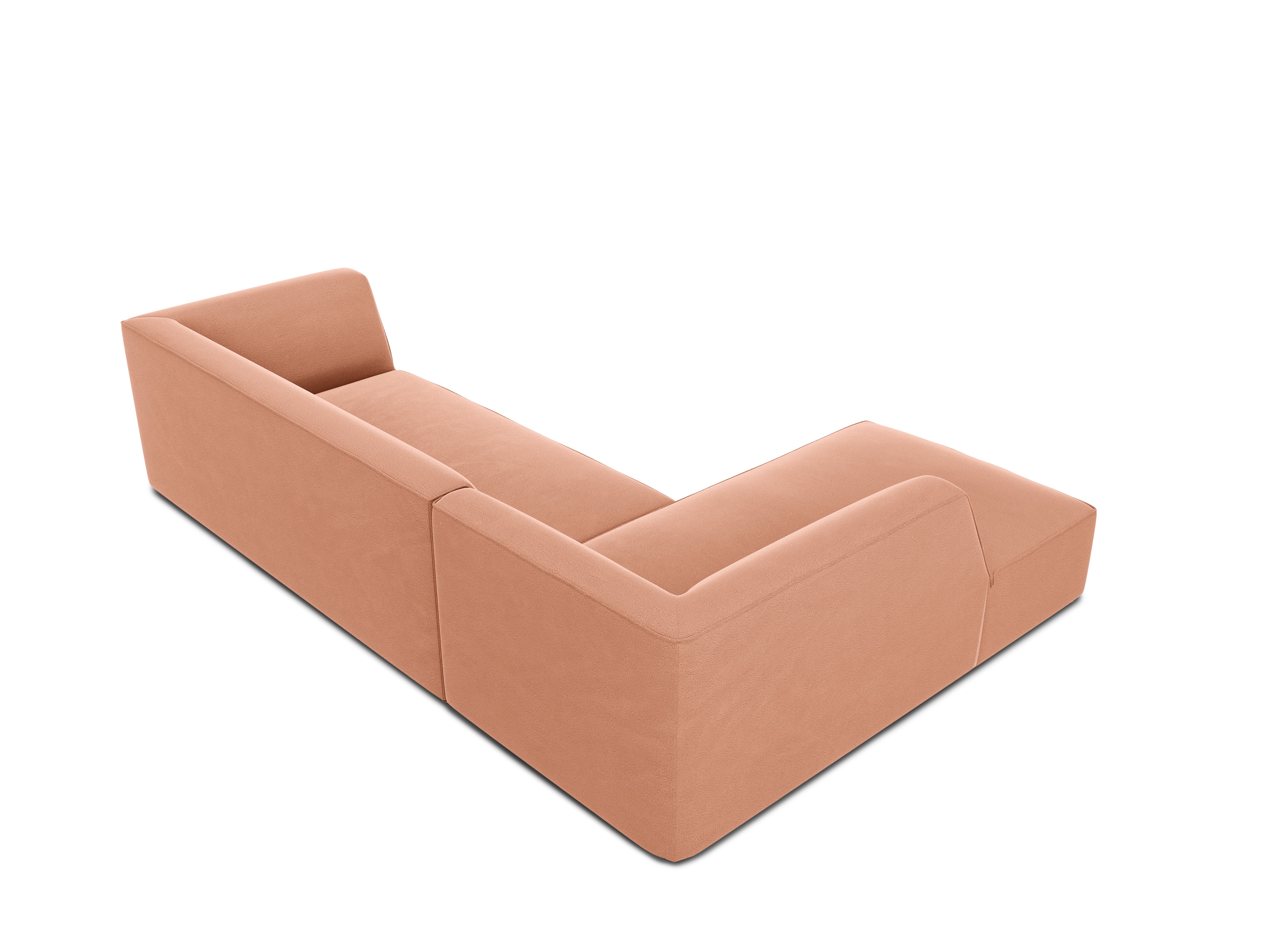 Ecksofa Ruby, 4 Sitze, 273x180cm, Material: Samt
