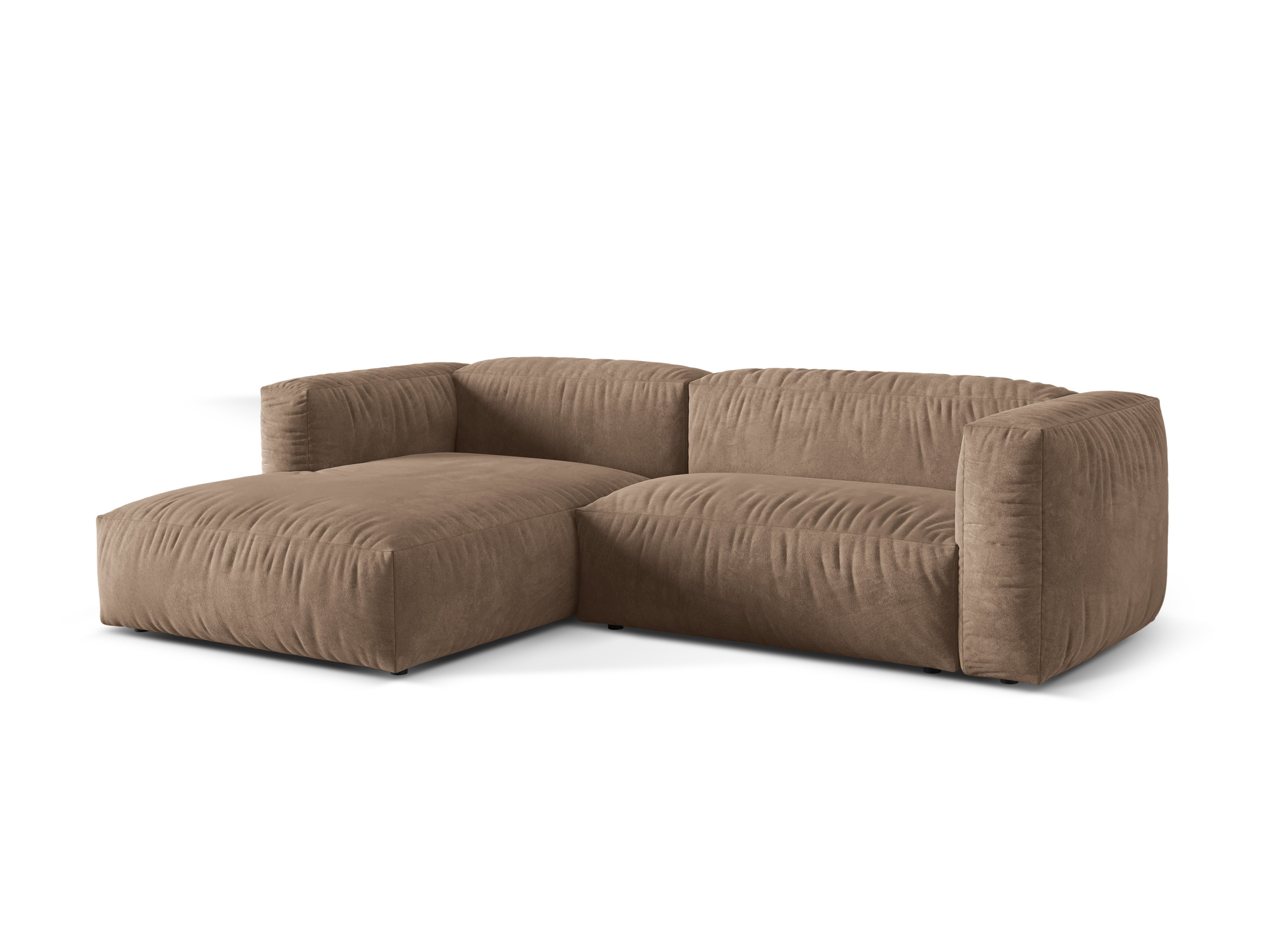 Ecksofa Martina, 280x176cm, Material: Samt