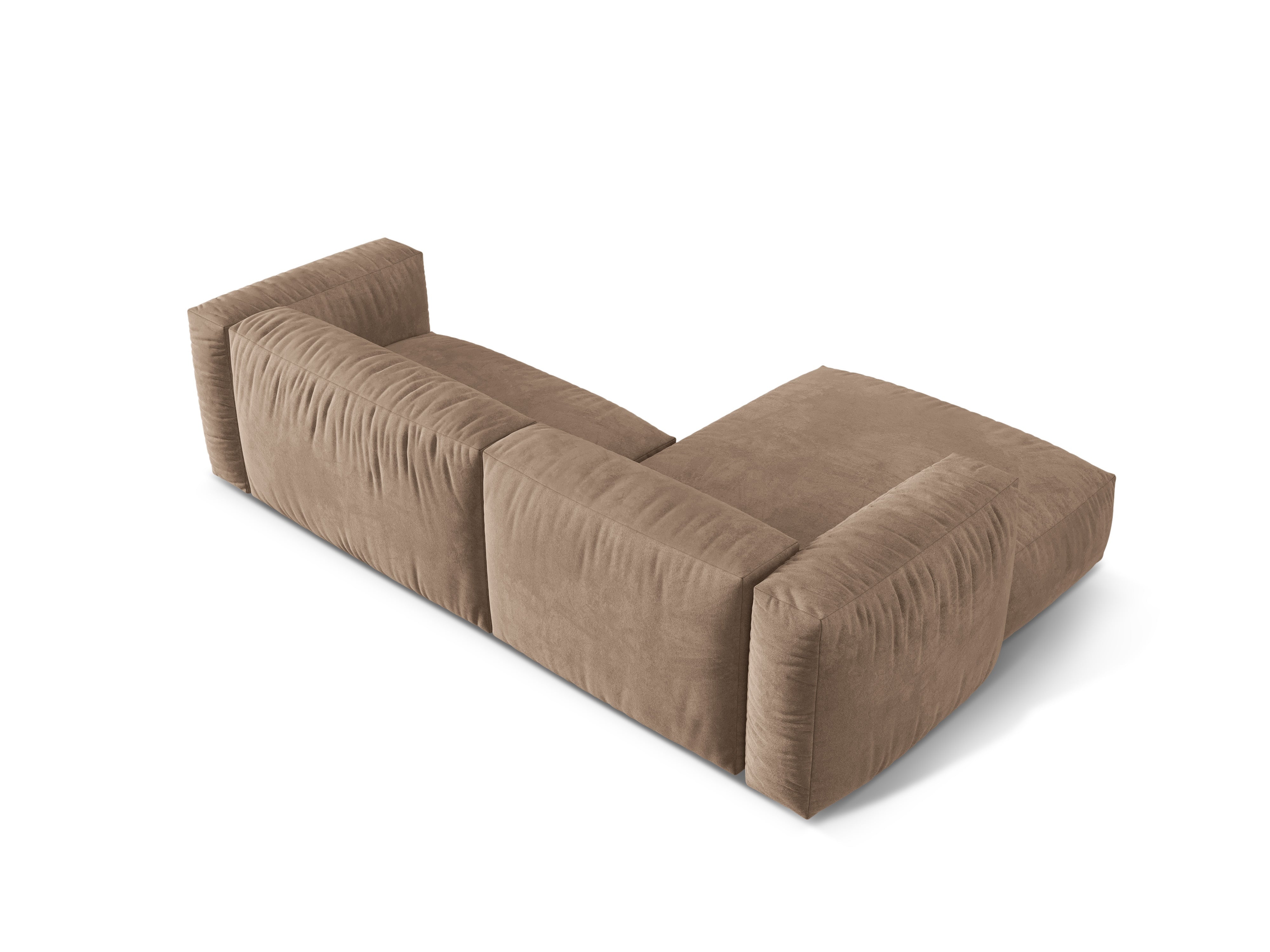 Ecksofa Martina, 280x176cm, Material: Samt