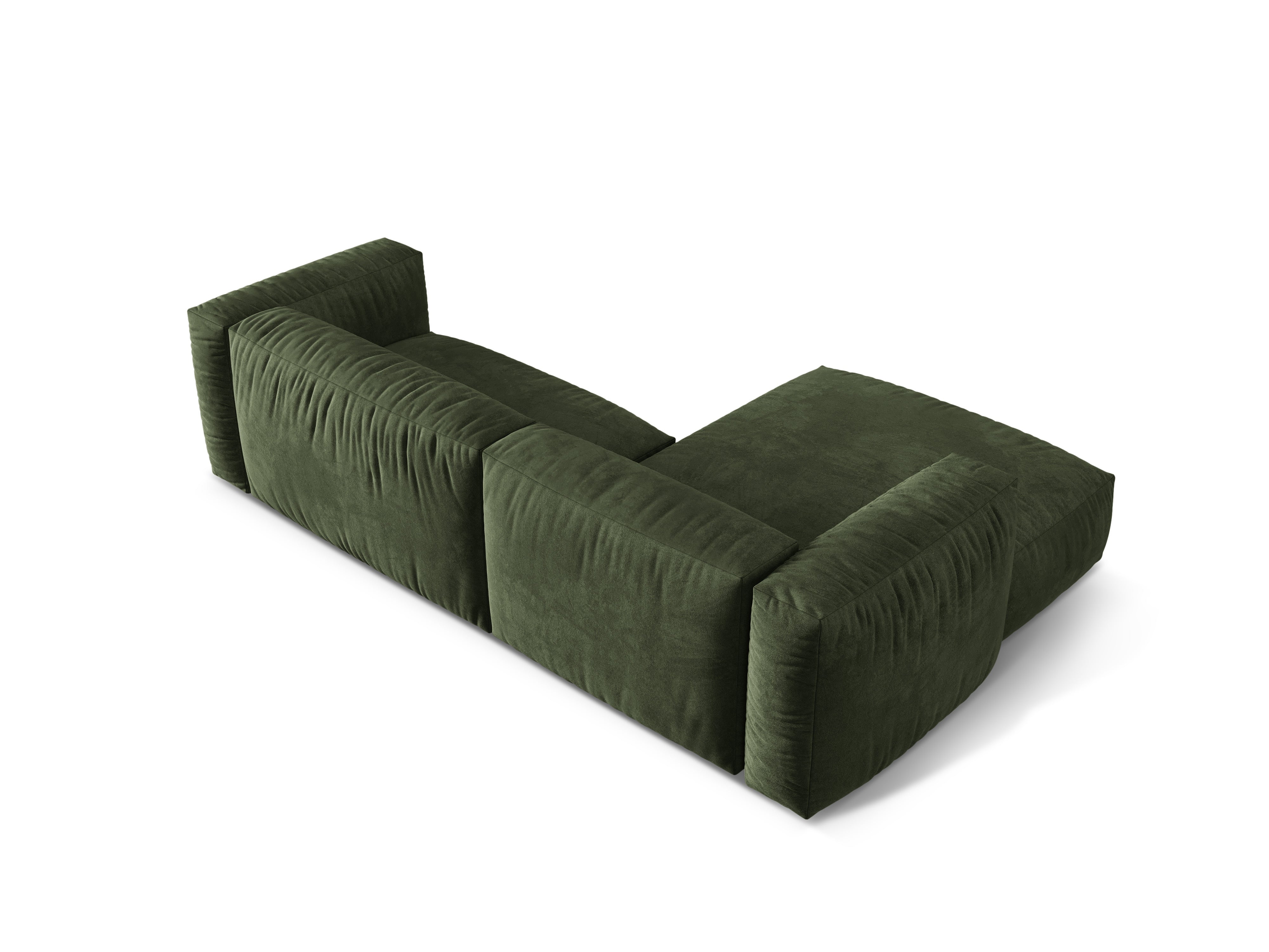 Ecksofa Martina, 280x176cm, Material: Samt