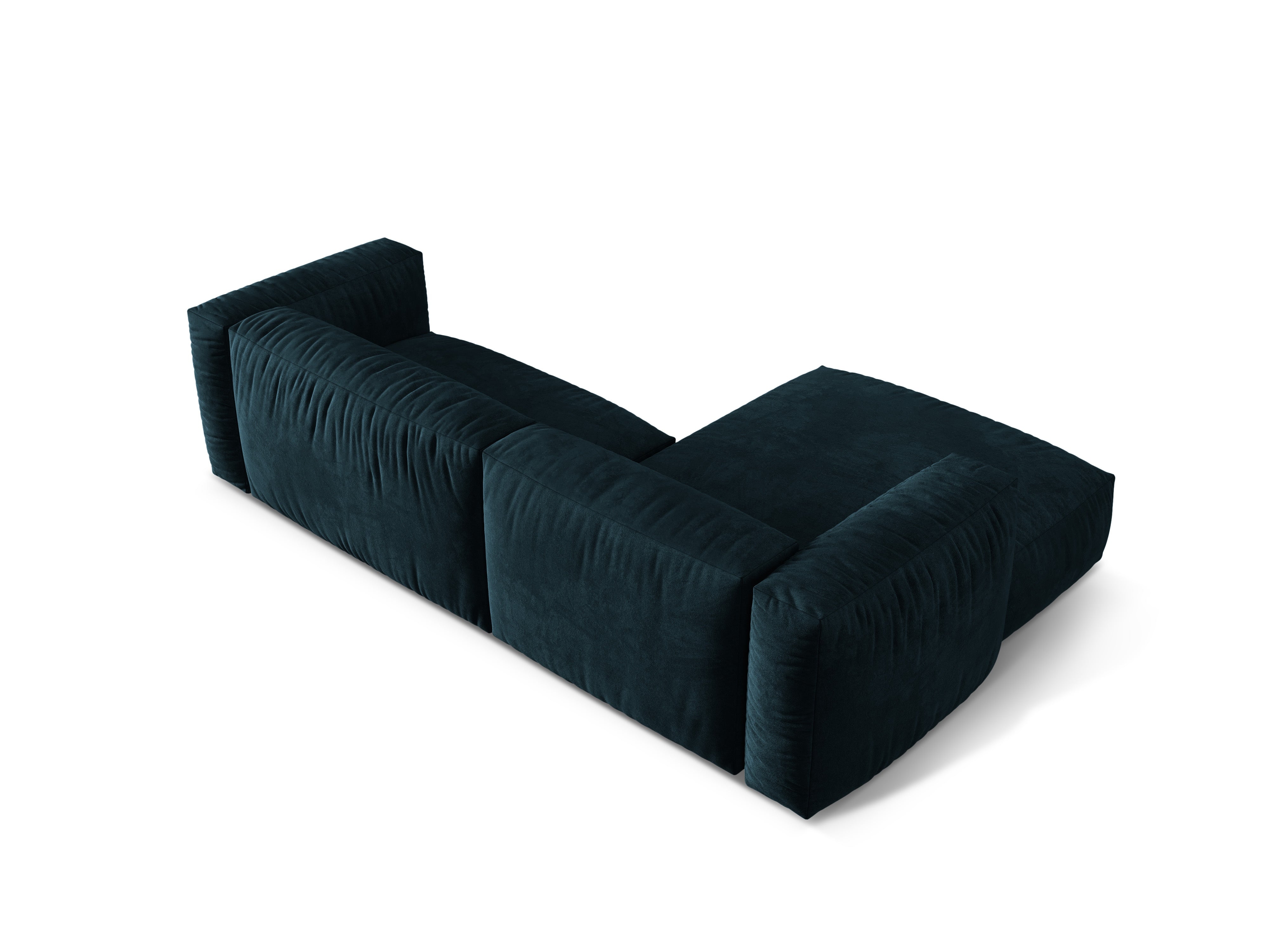 Ecksofa Martina, 280x176cm, Material: Samt