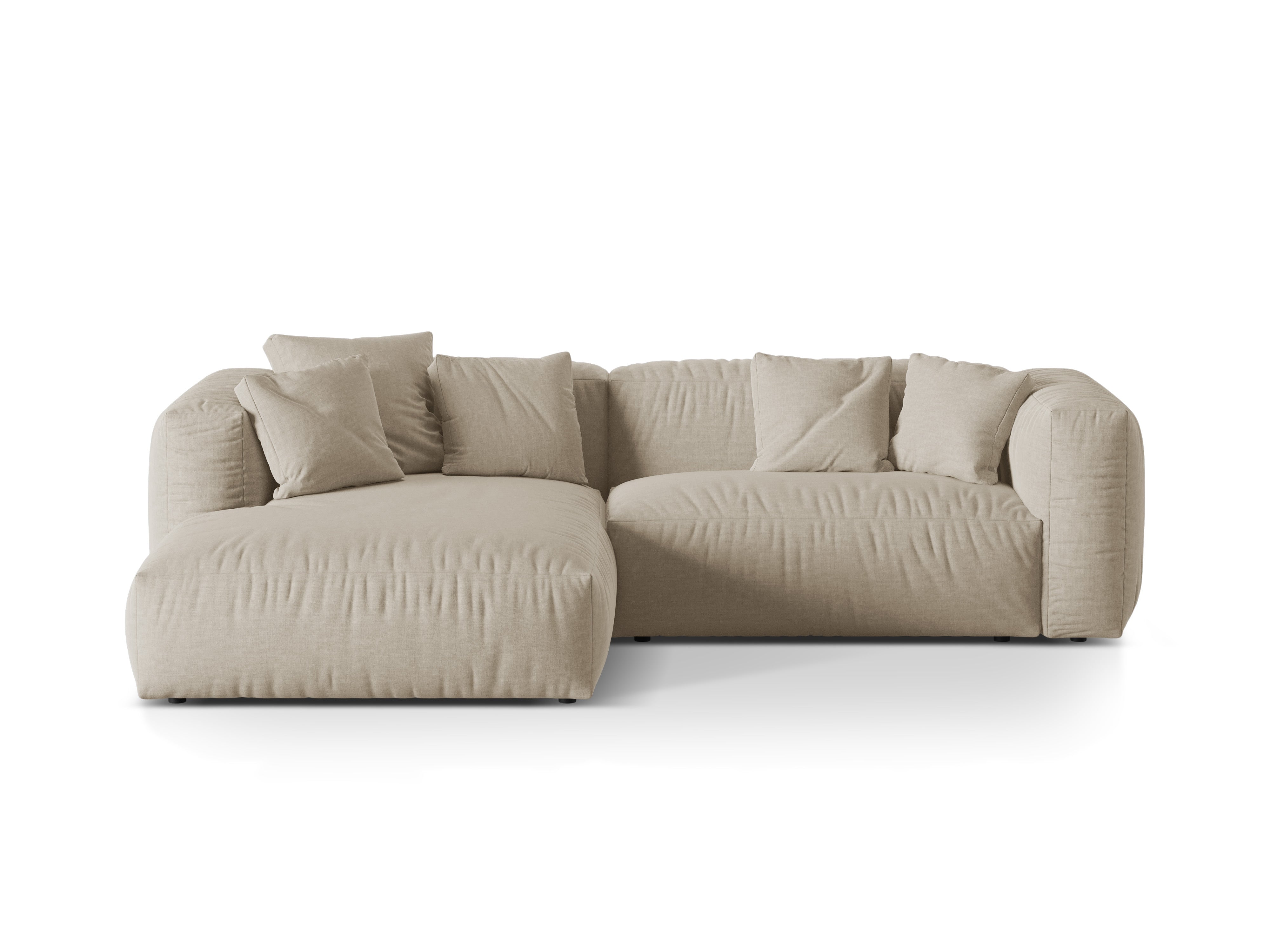 Ecksofa Martina, 280x176cm, Material: Strukturstoff
