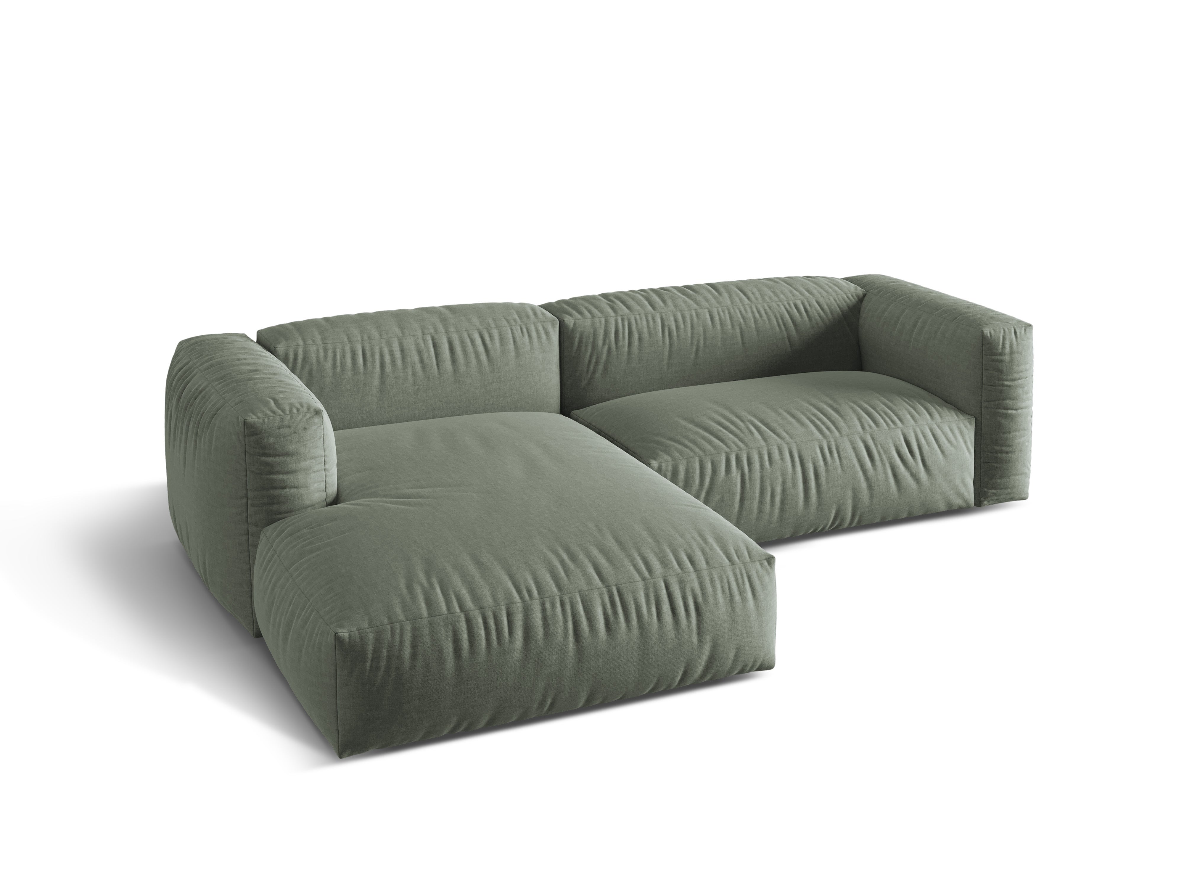 Ecksofa Martina, 280x176cm, Material: Strukturstoff