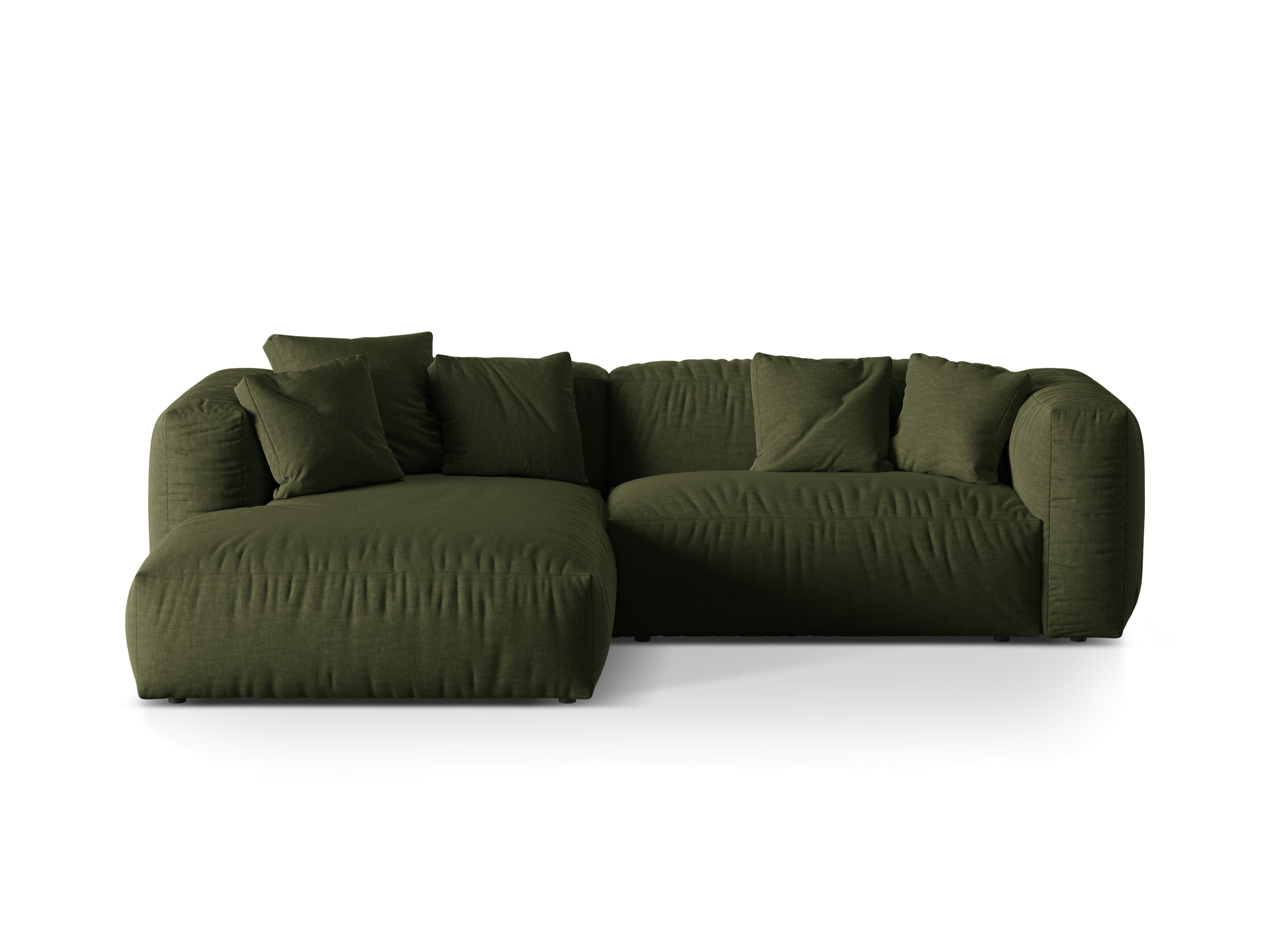 Ecksofa Martina, 280x176cm, Material: Strukturstoff