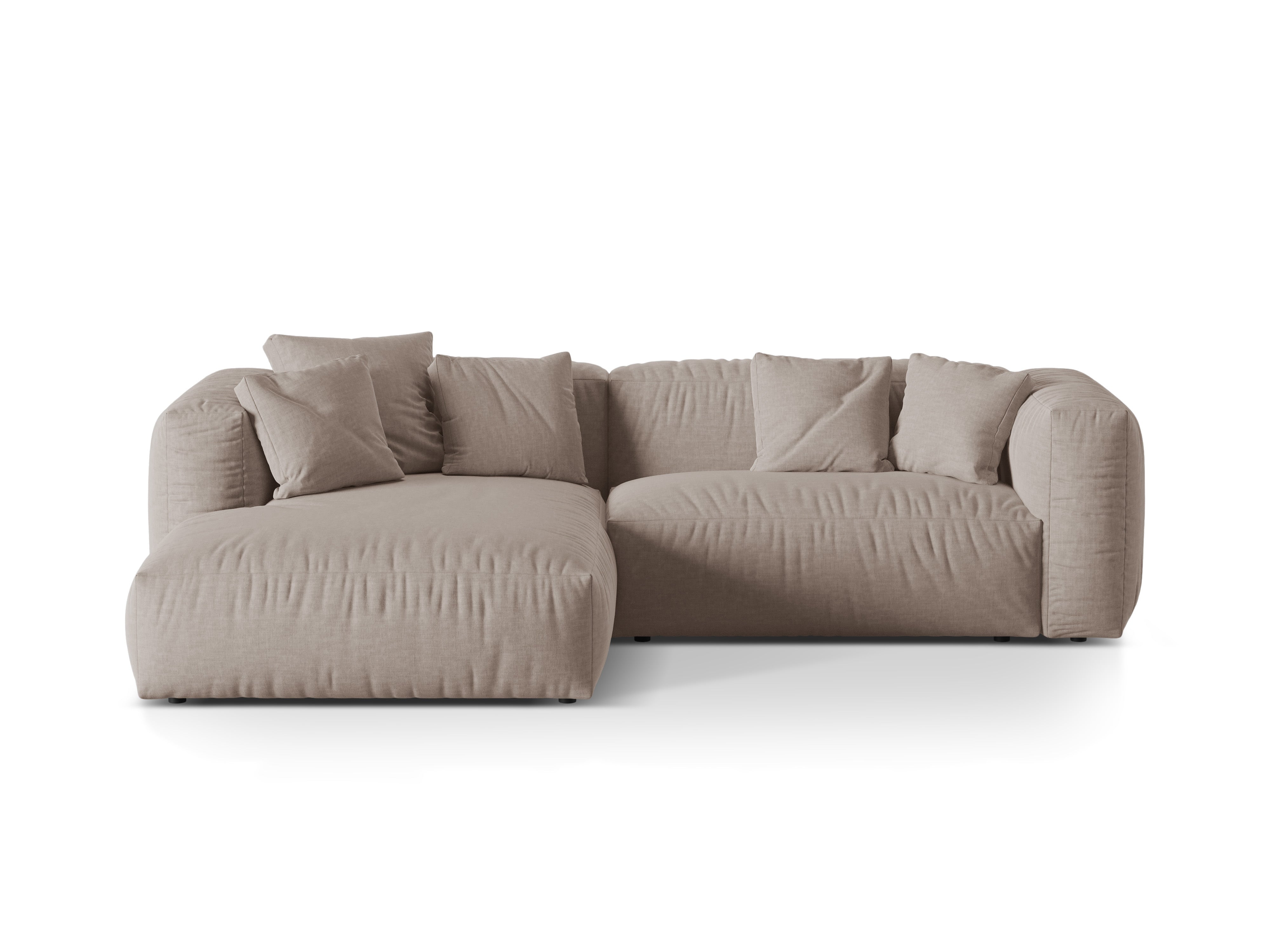 Ecksofa Martina, 280x176cm, Material: Strukturstoff