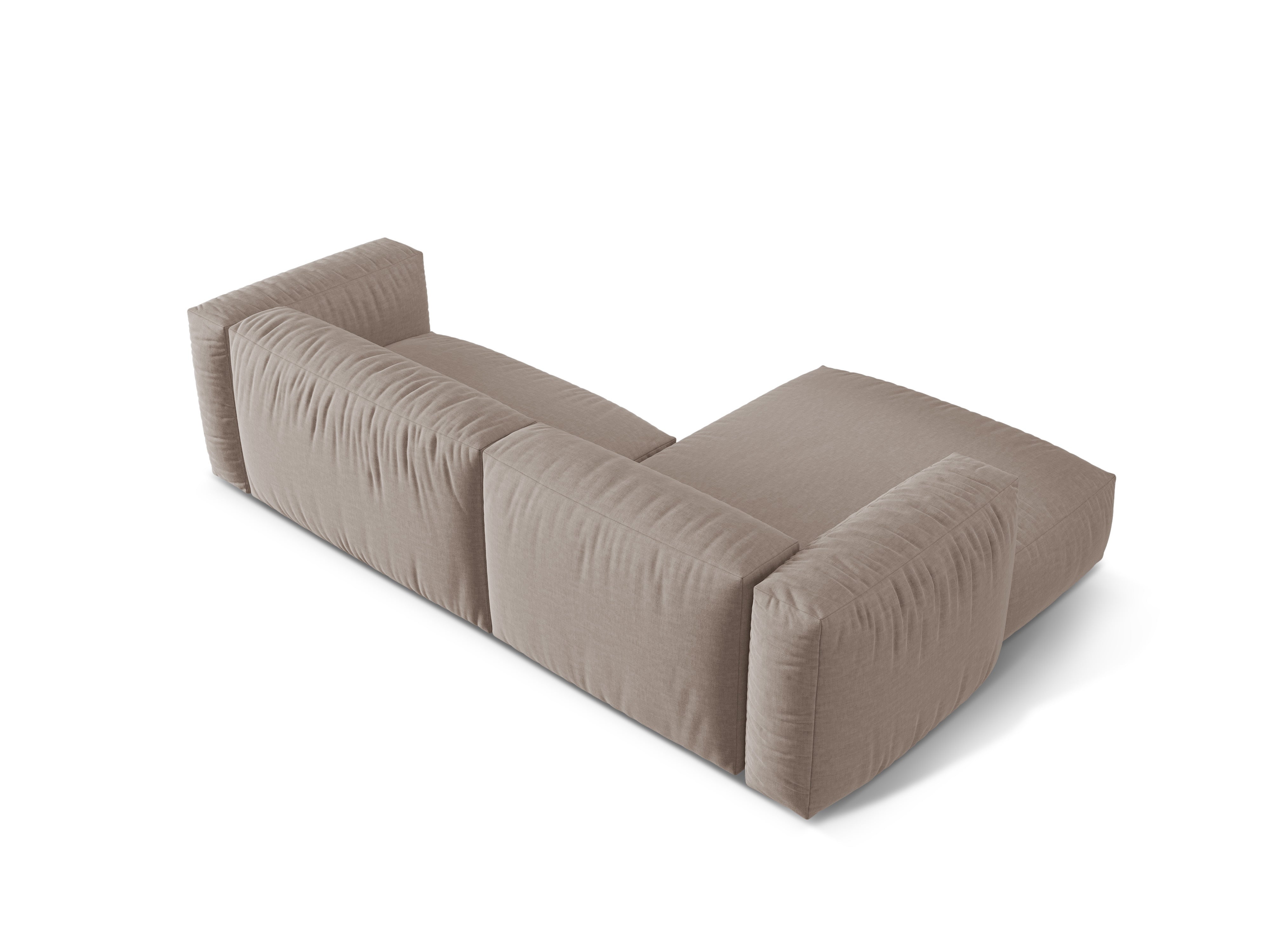 Ecksofa Martina, 280x176cm, Material: Strukturstoff