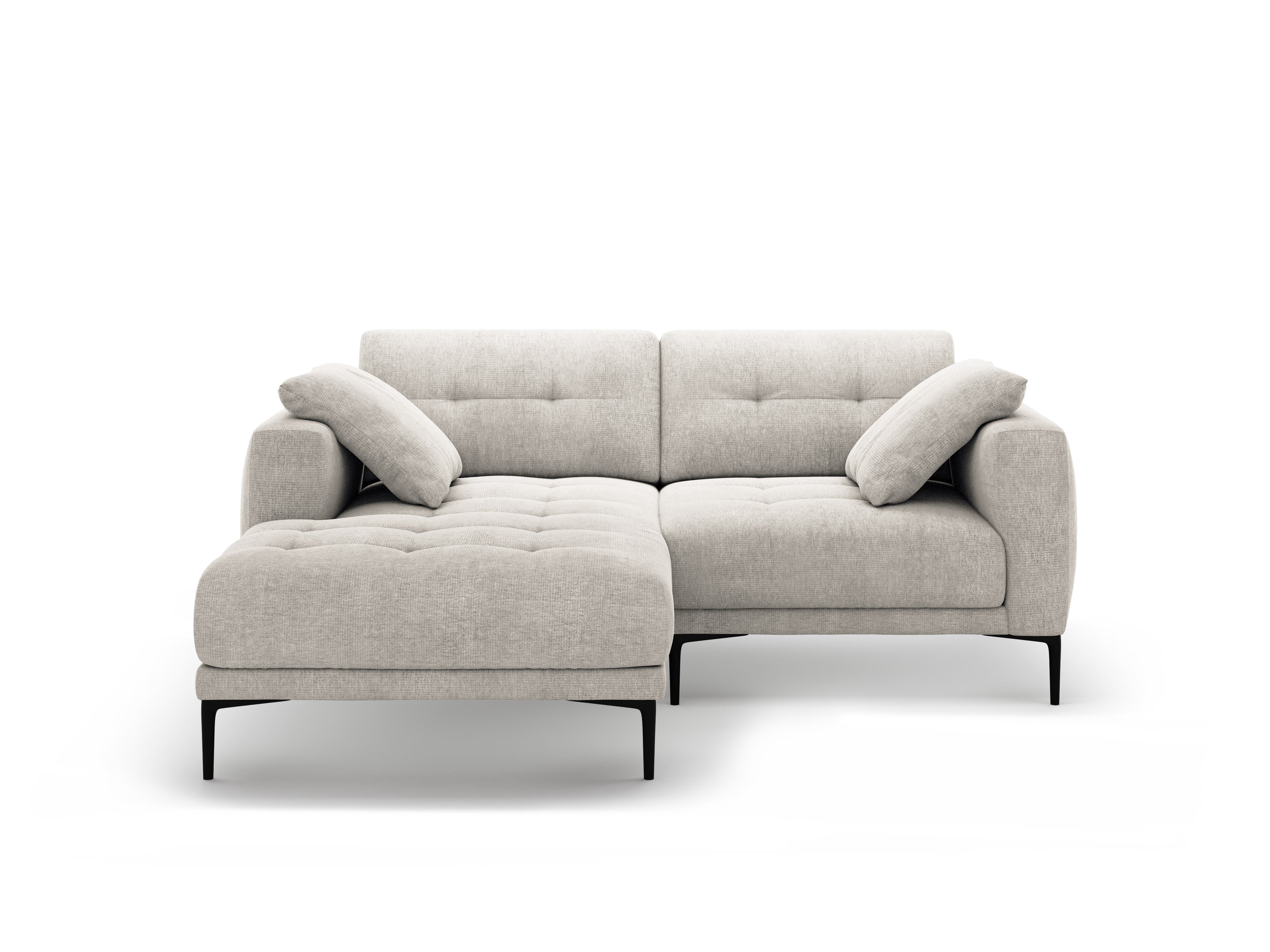 Eckgarnitur Bemy, 205x174cm, Material: Strukturstoff