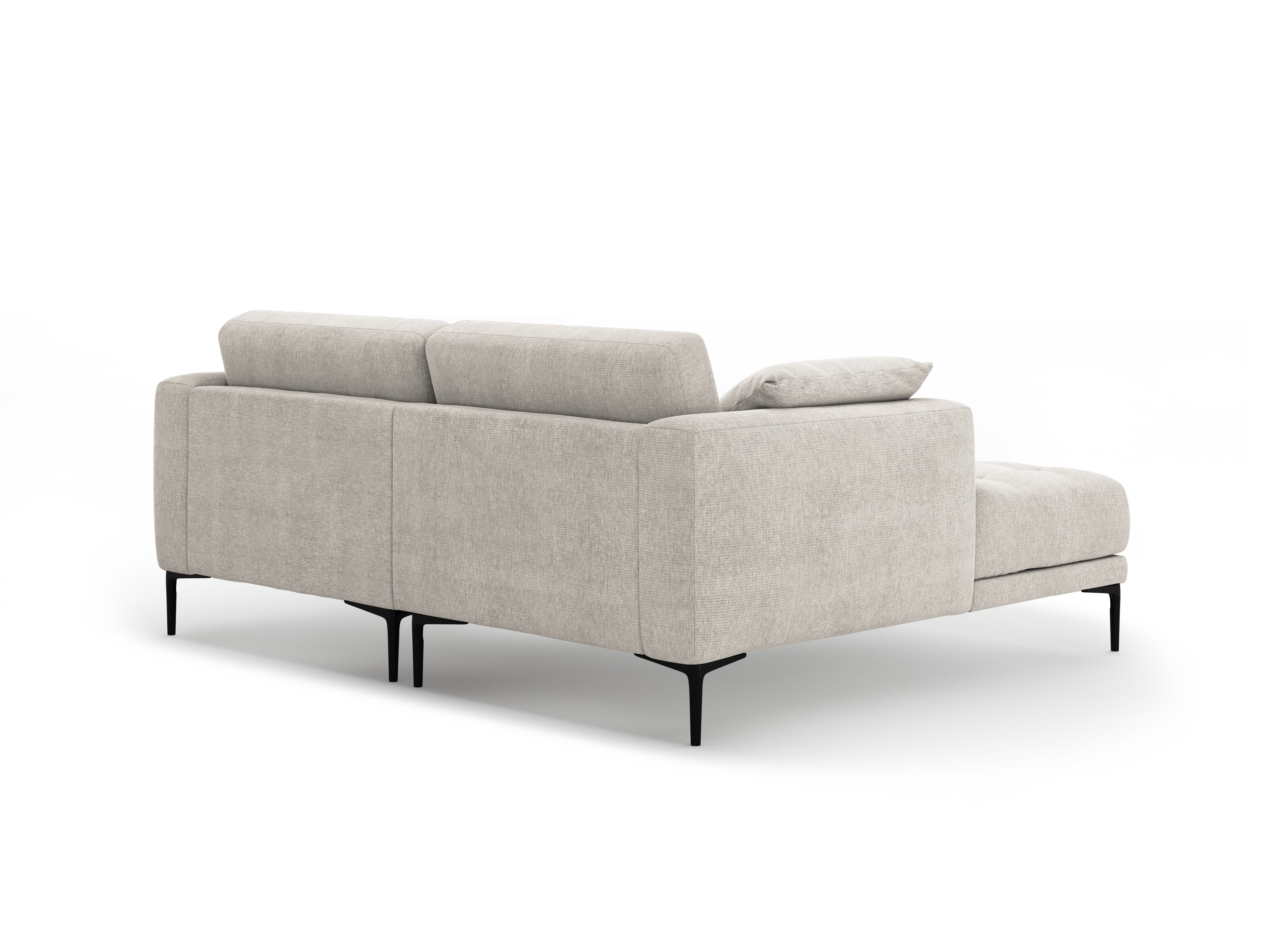 Eckgarnitur Bemy, 205x174cm, Material: Strukturstoff