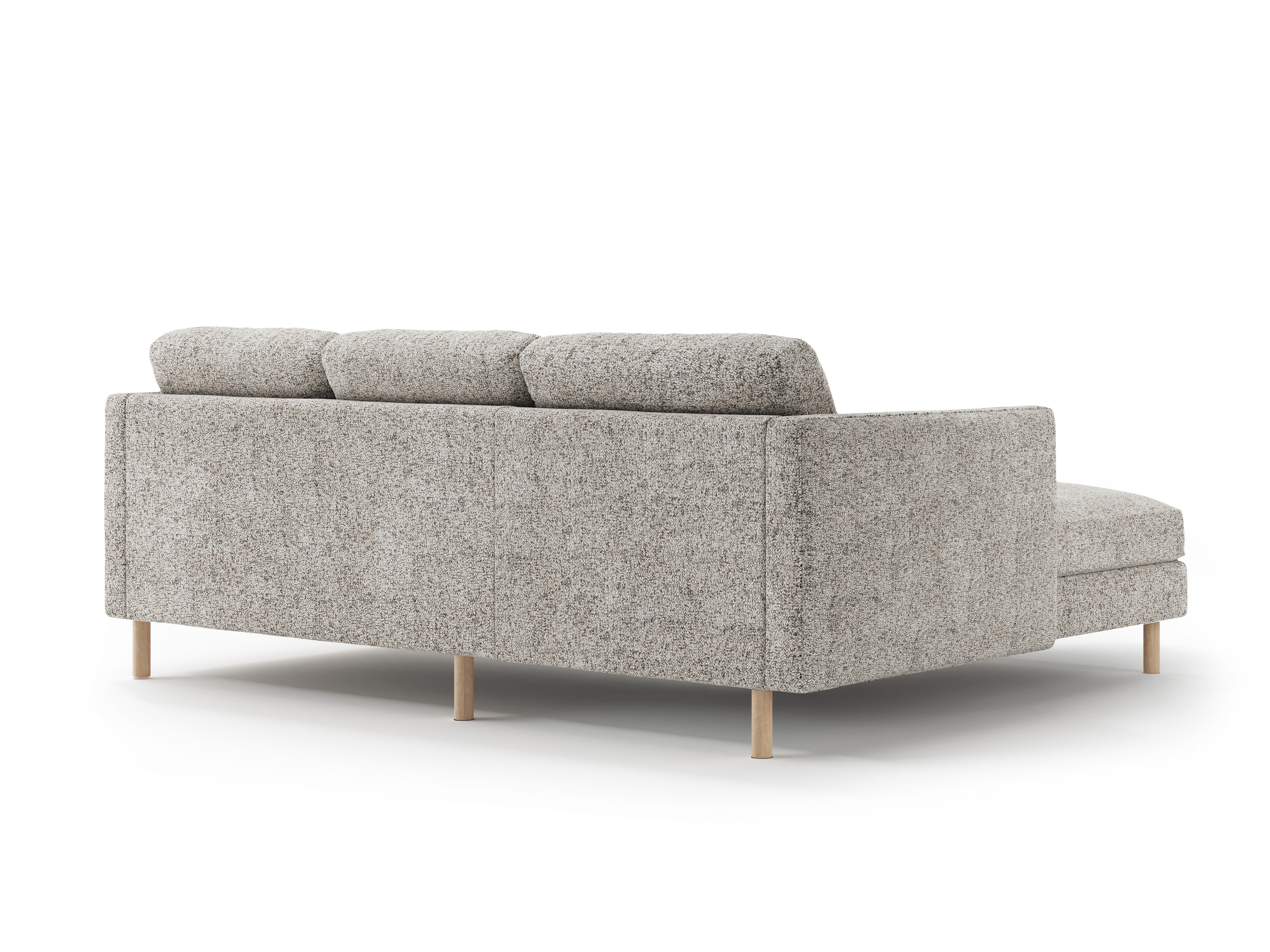 Sofa Eden, 3 Sitze, 223x150cm, Material: Strukturstoff
