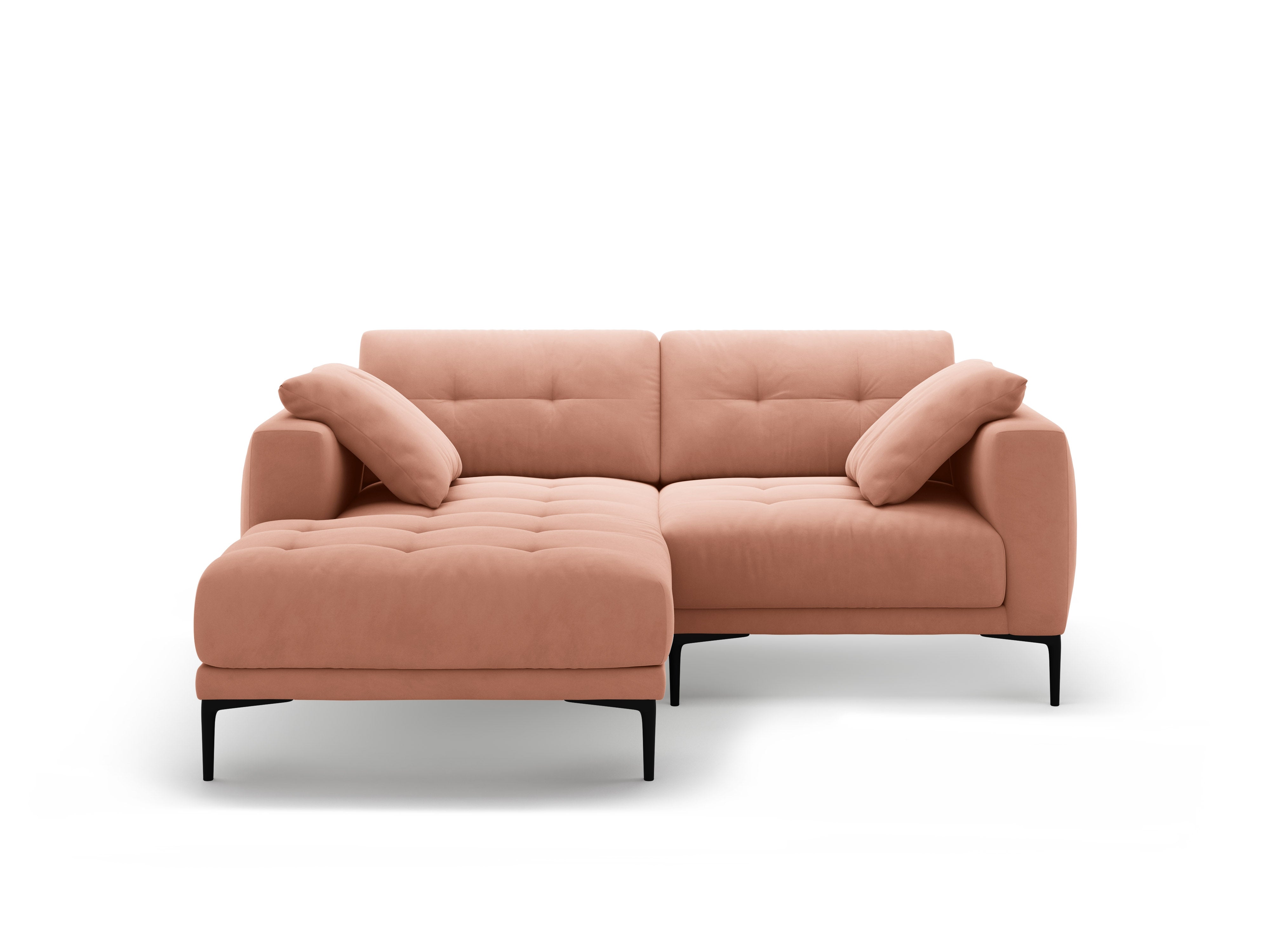 Eckgarnitur Bemy, 205x174cm, Material: Samt