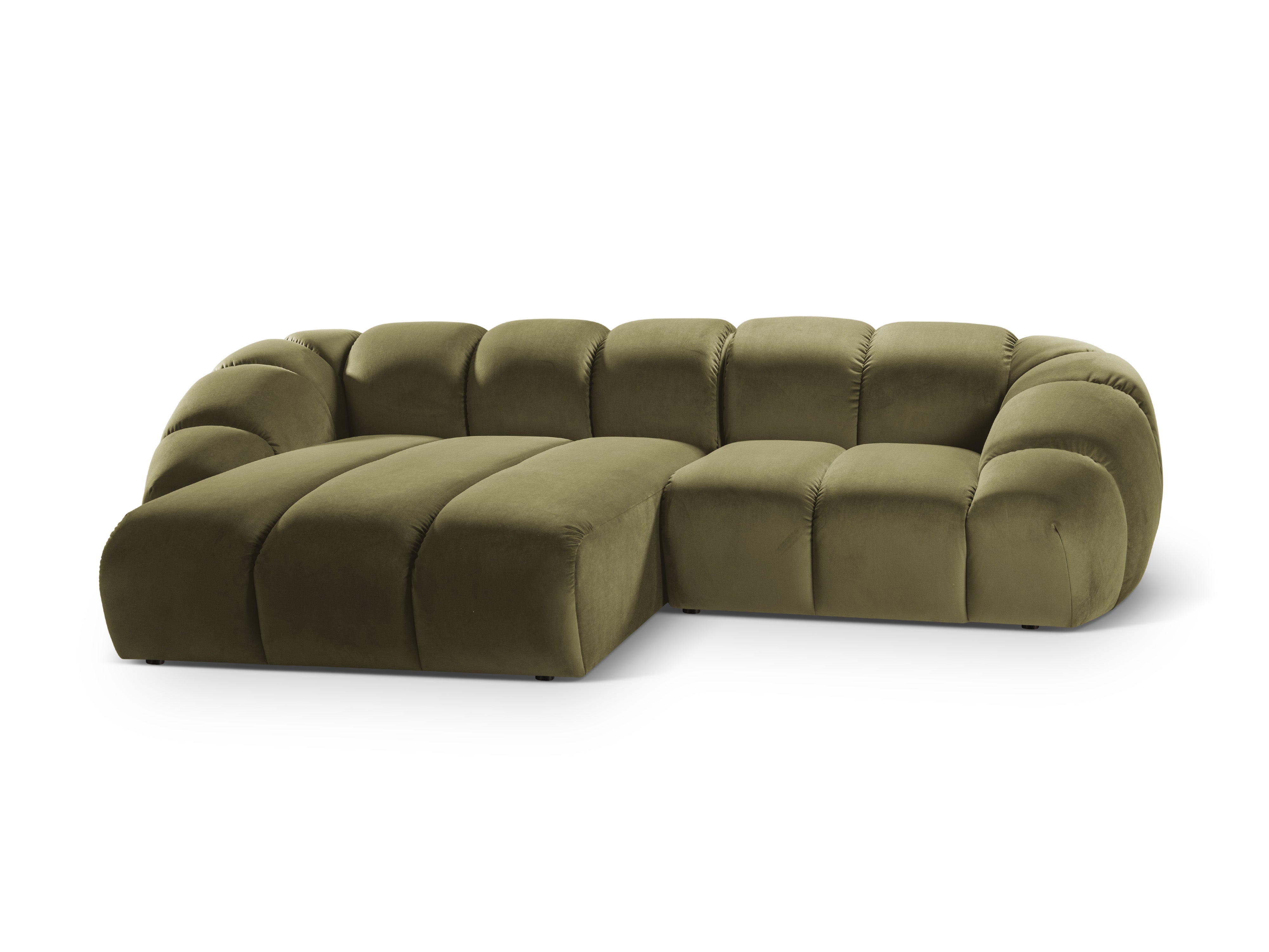 Ecksofa Diana 294x182cm, Material: Samt