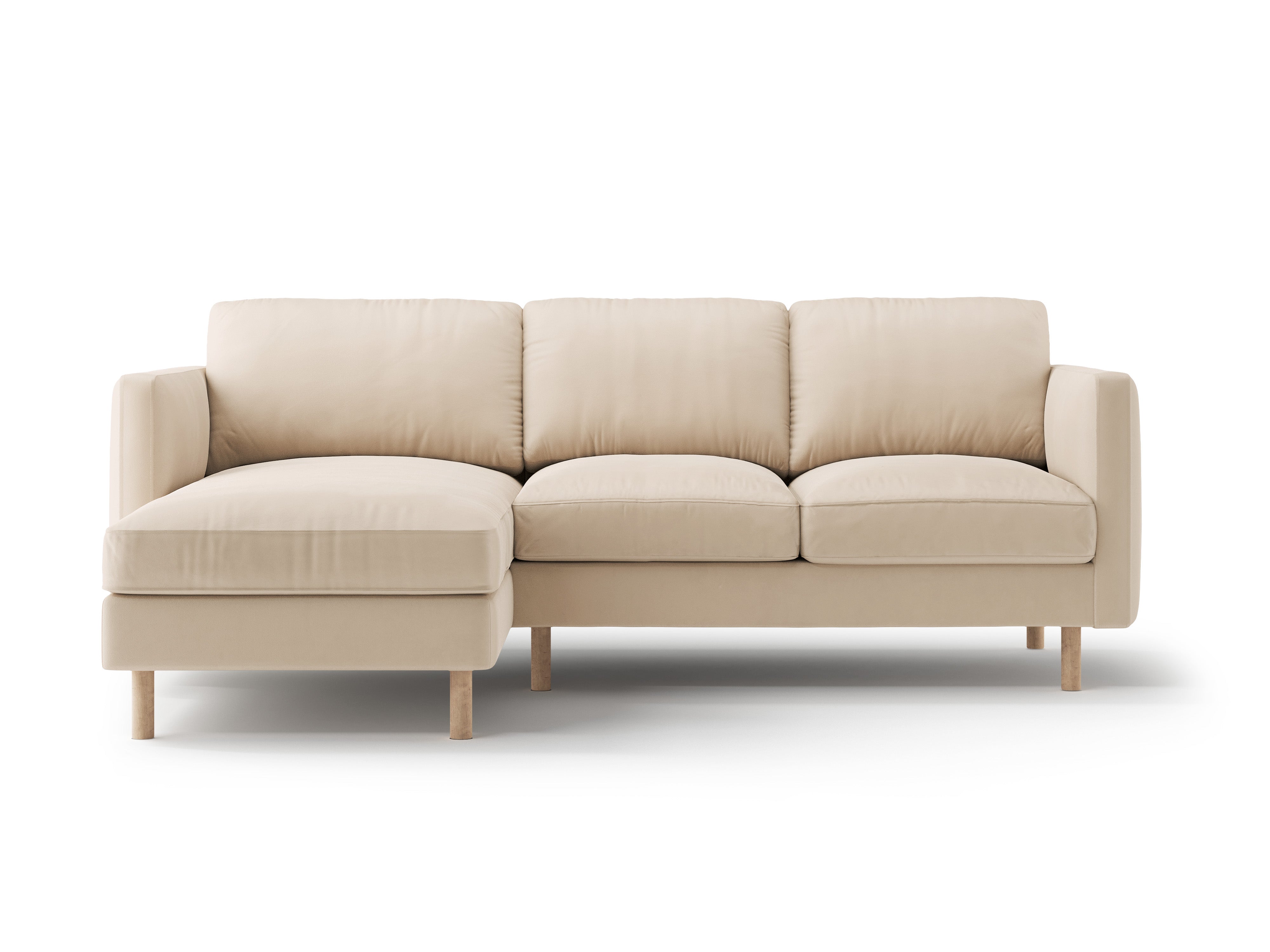 Sofa Eden, 3 Sitze, 223x150cm, Material: Samt