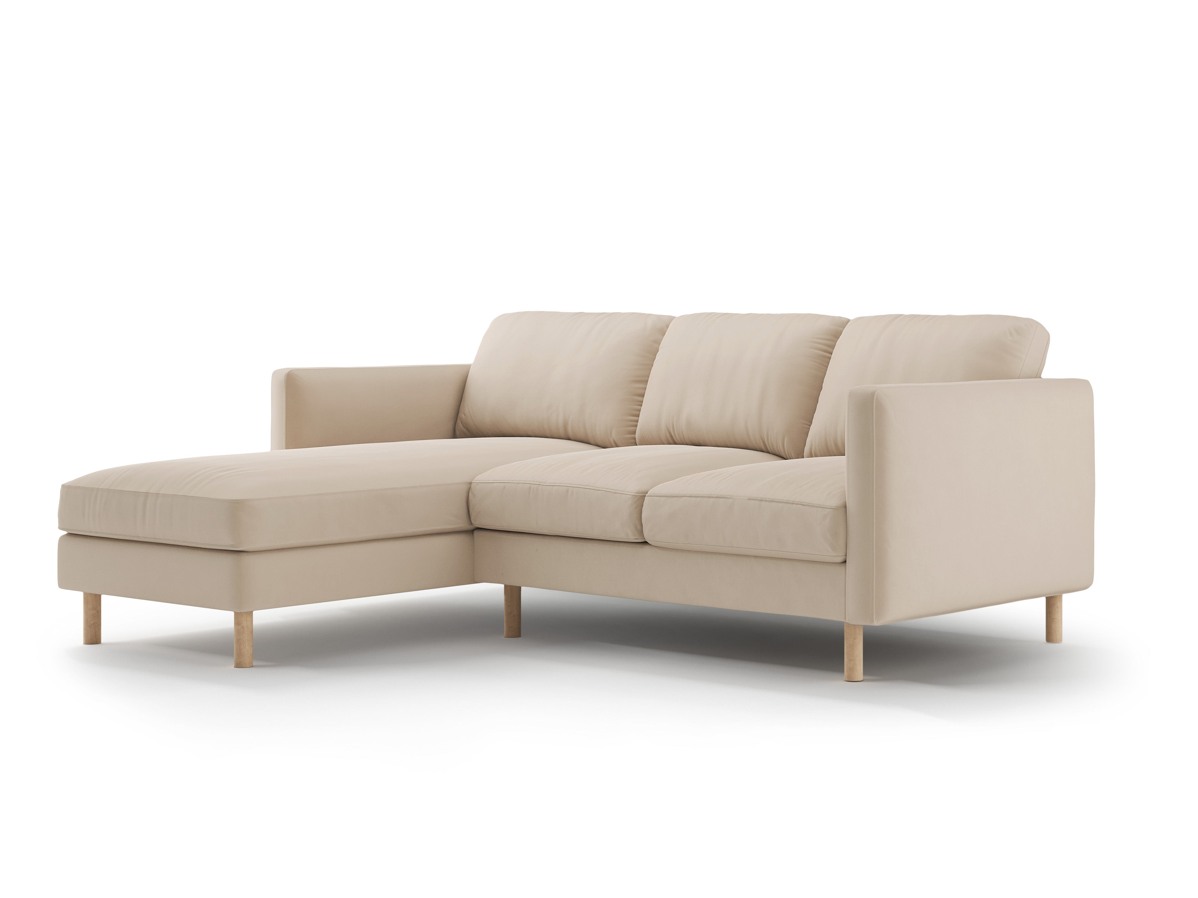 Sofa Eden, 3 Sitze, 223x150cm, Material: Samt
