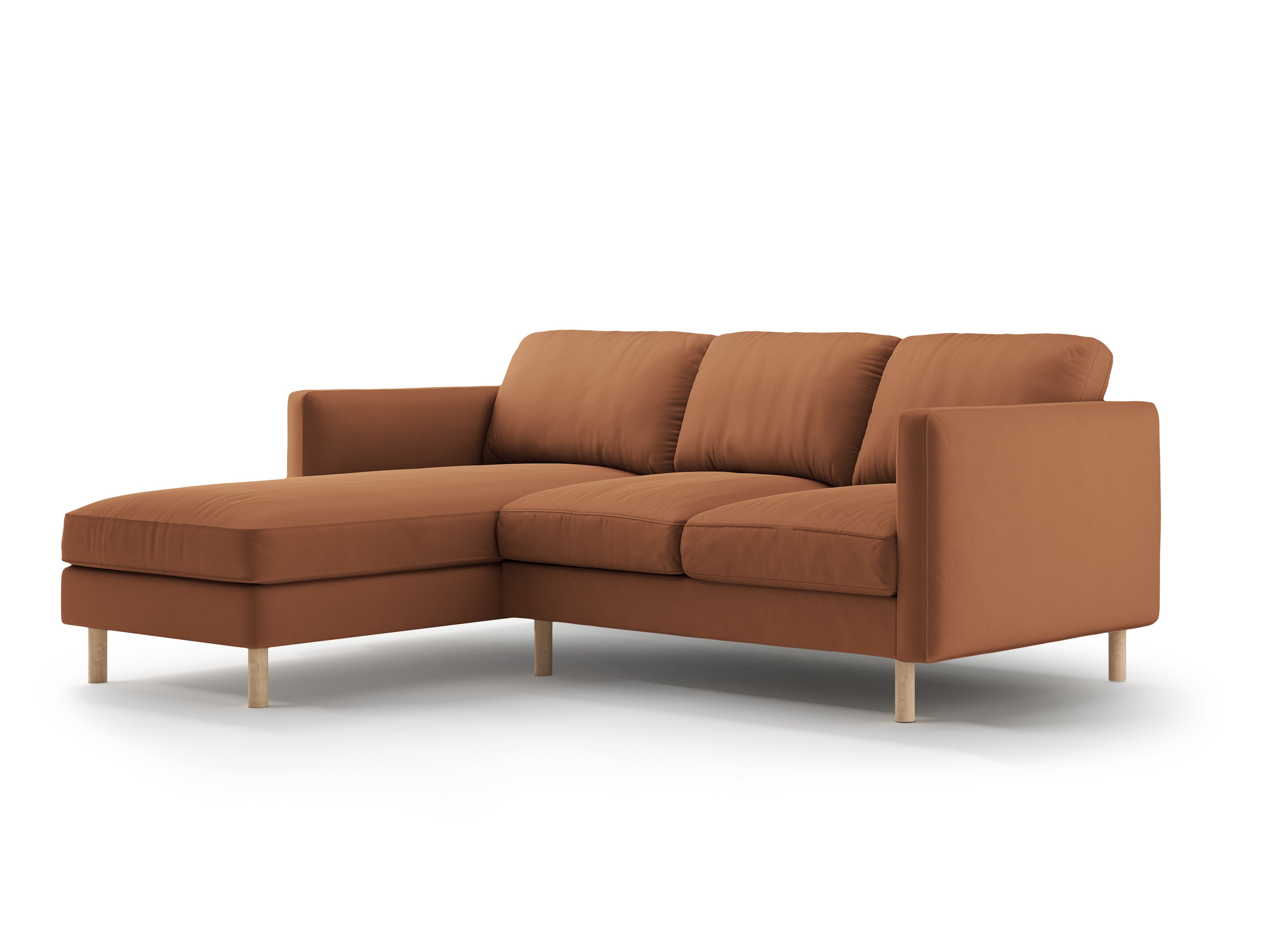 Sofa Eden, 3 Sitze, 223x150cm, Material: Samt