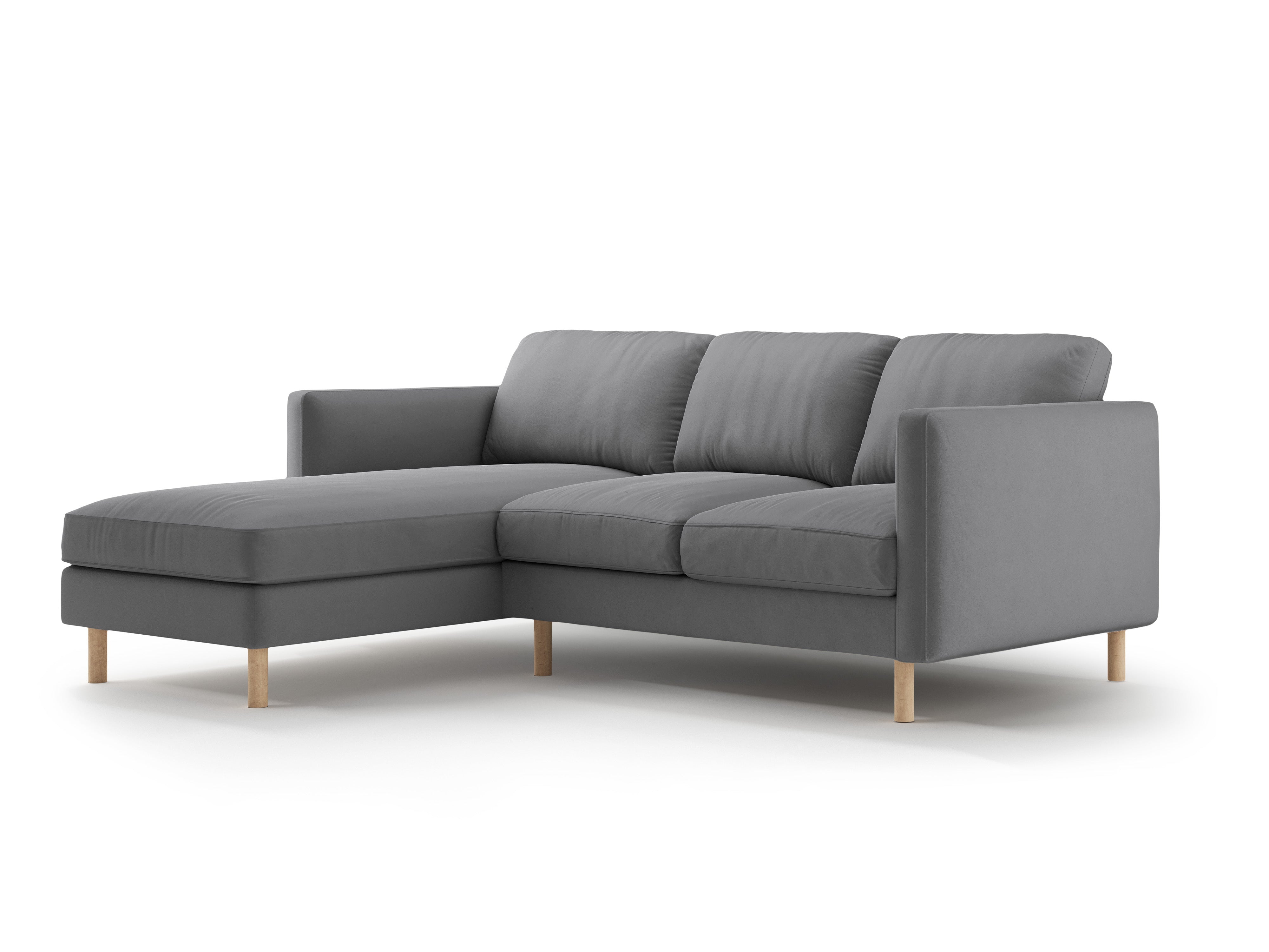 Sofa Eden, 3 Sitze, 223x150cm, Material: Samt