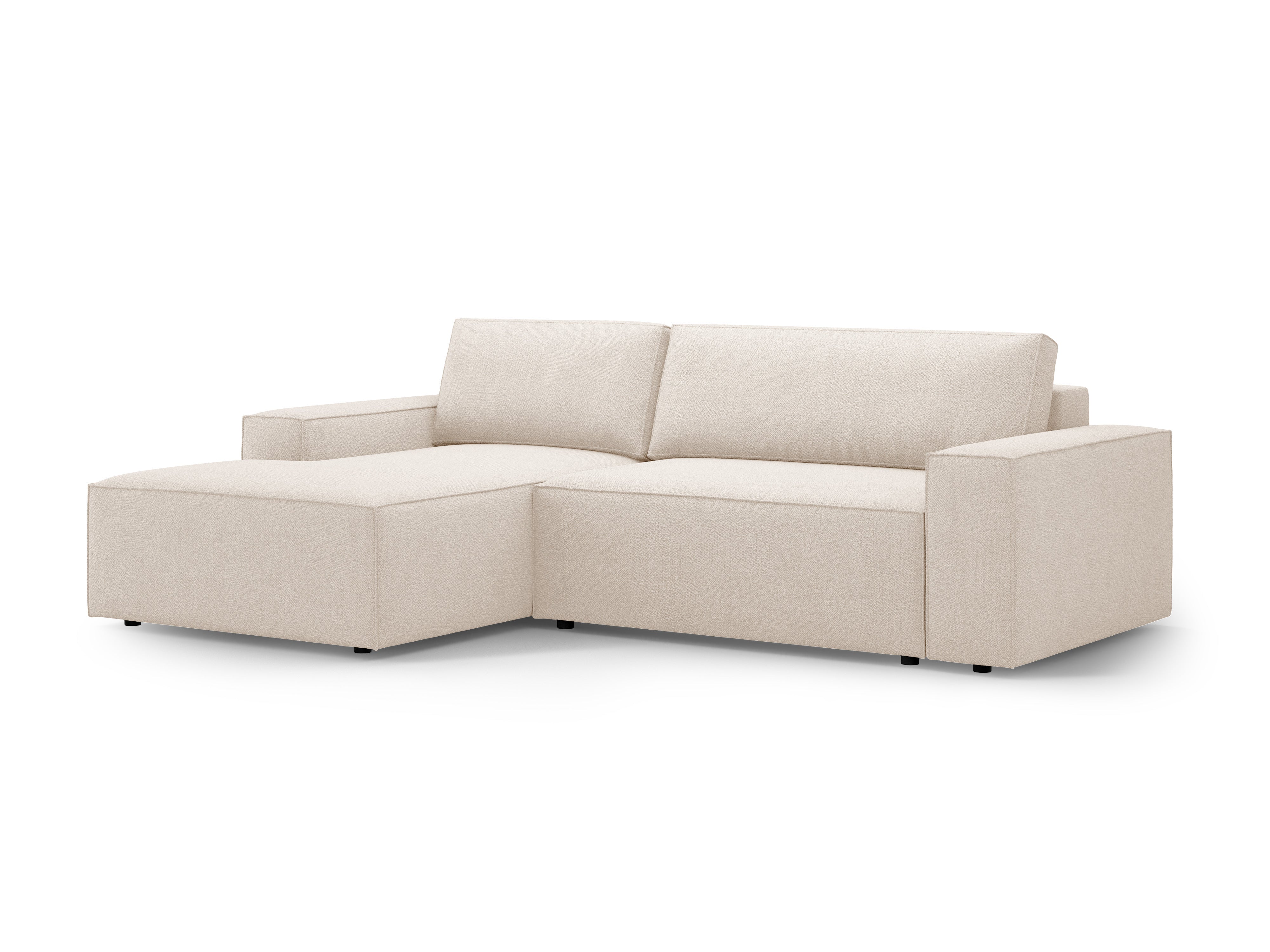 Ecksofa-Set Jodie, Material: Bouclé