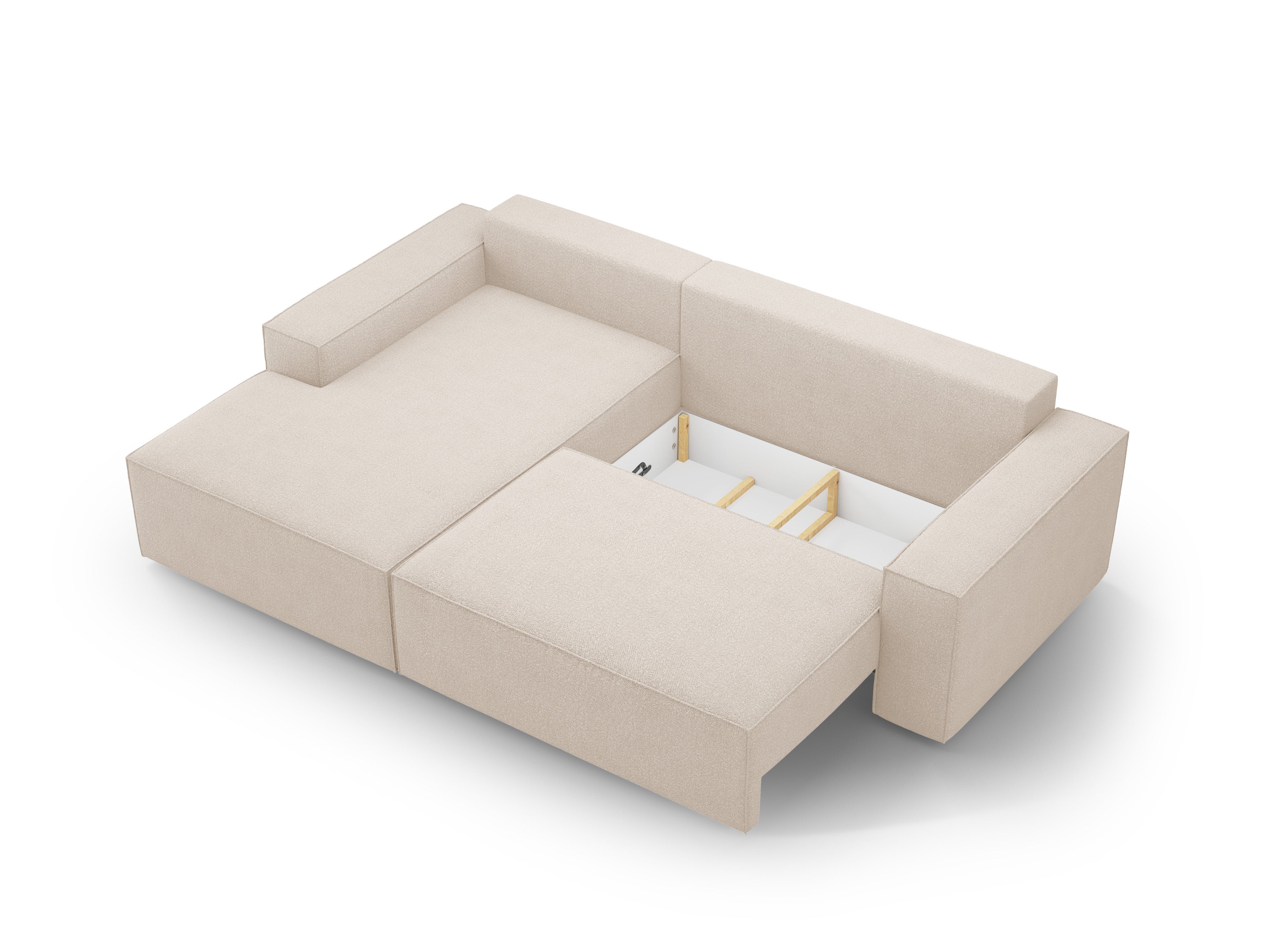 Ecksofa-Set Jodie, Material: Bouclé