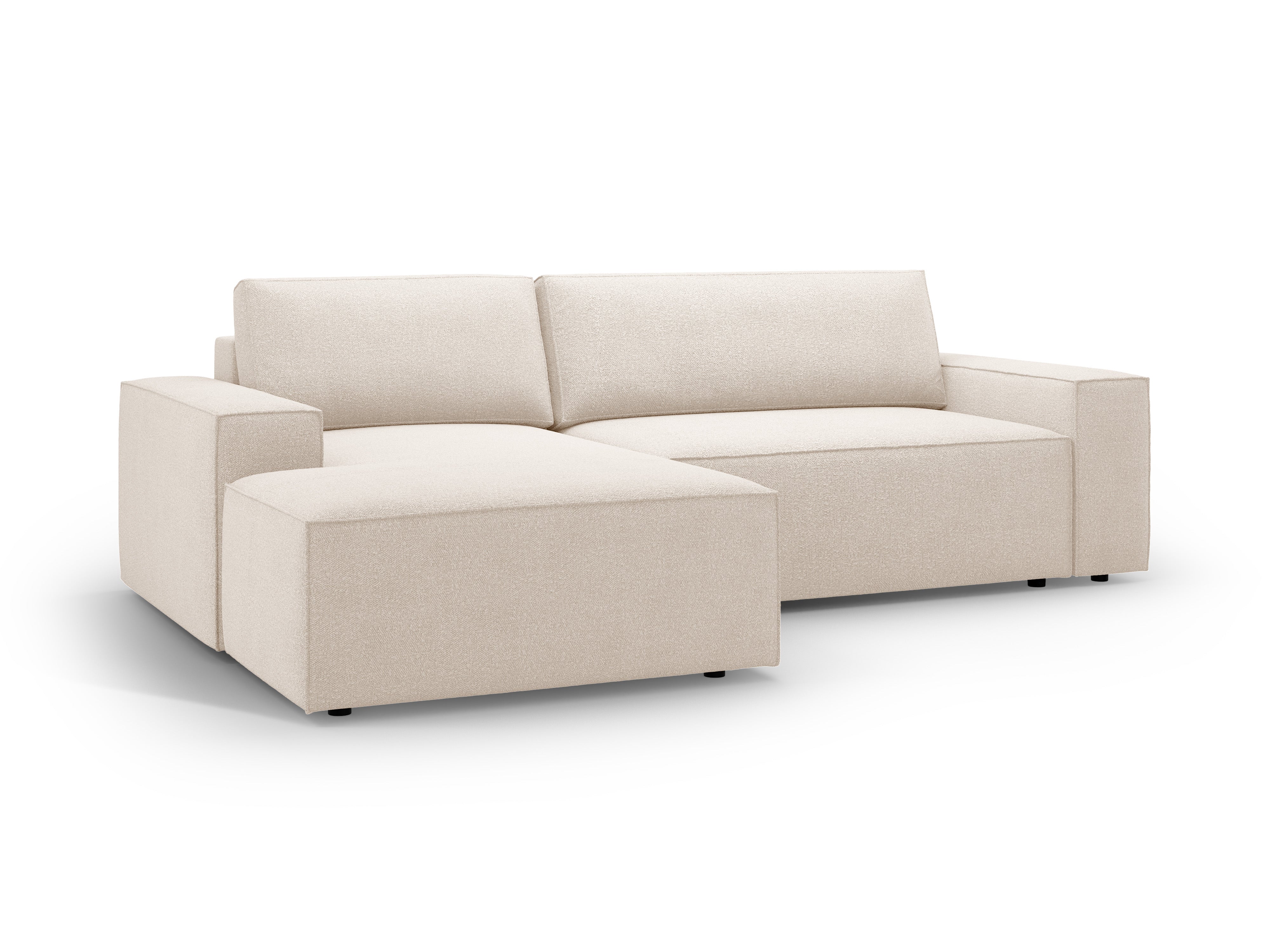 Ecksofa-Set Jodie, Material: Bouclé