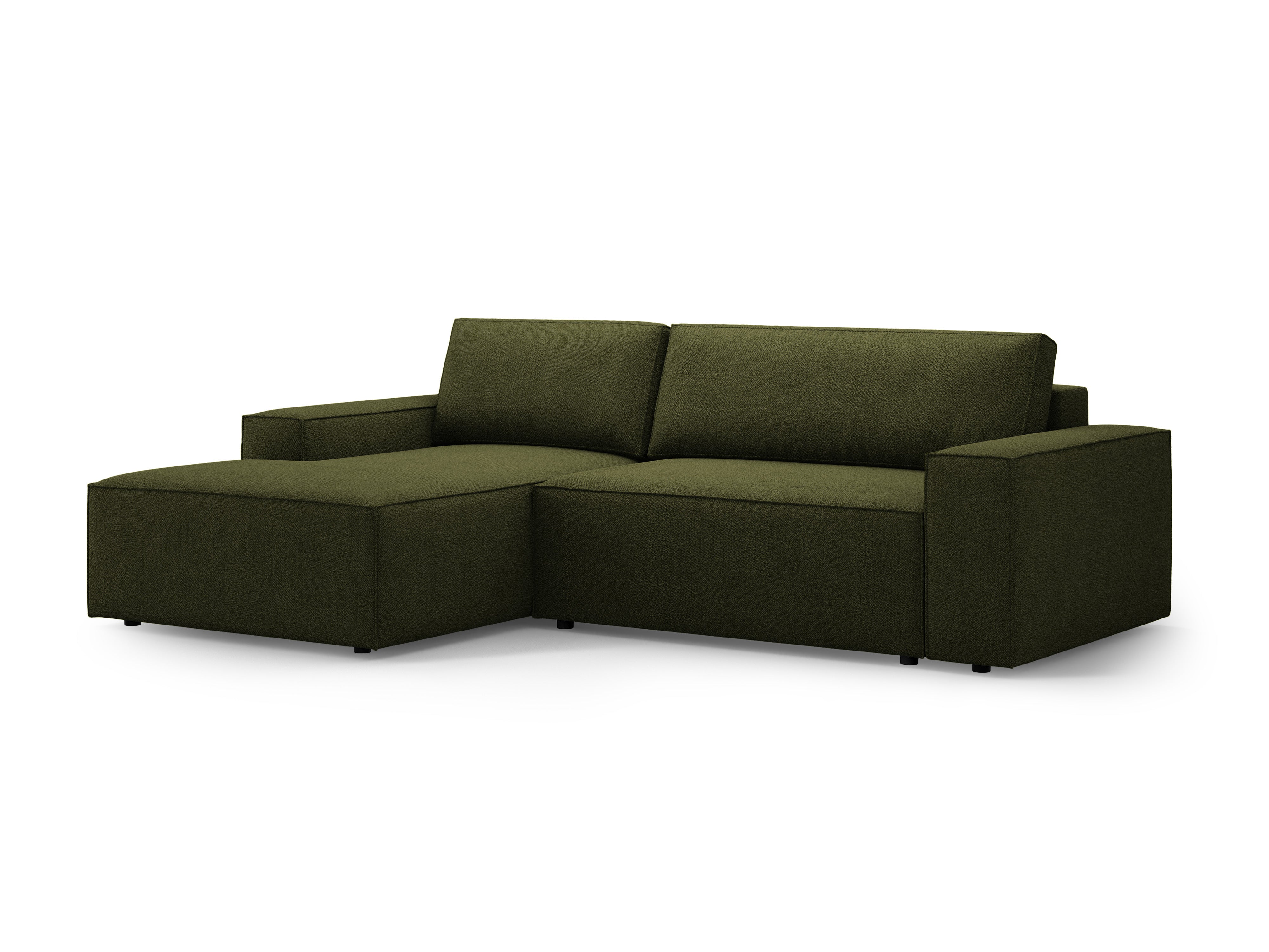 Ecksofa-Set Jodie, Material: Bouclé