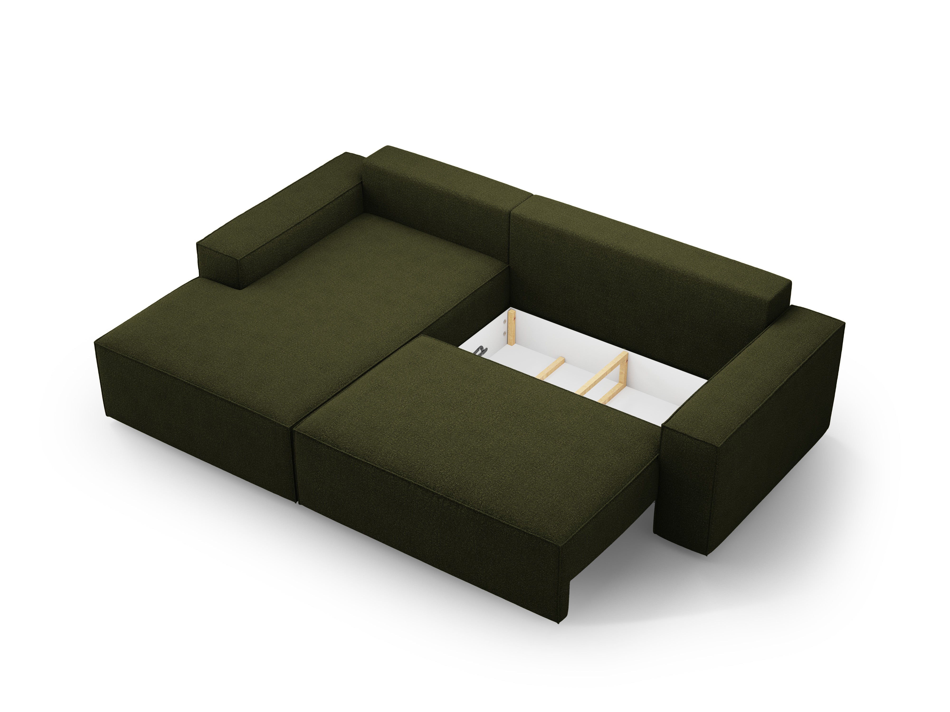 Ecksofa-Set Jodie, Material: Bouclé