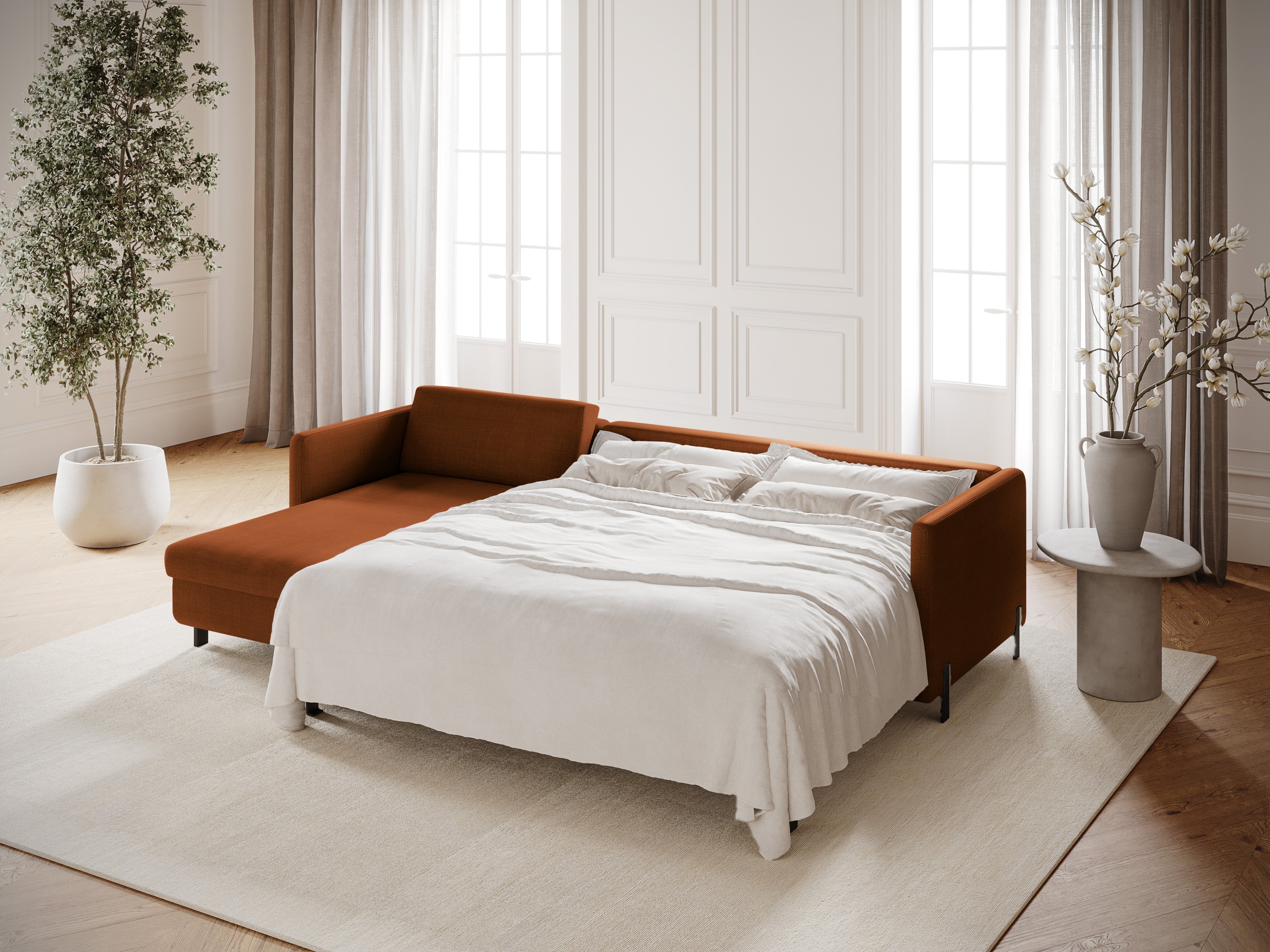 Ecksofa Gloria 280x170cm, Material: Strukturstoff