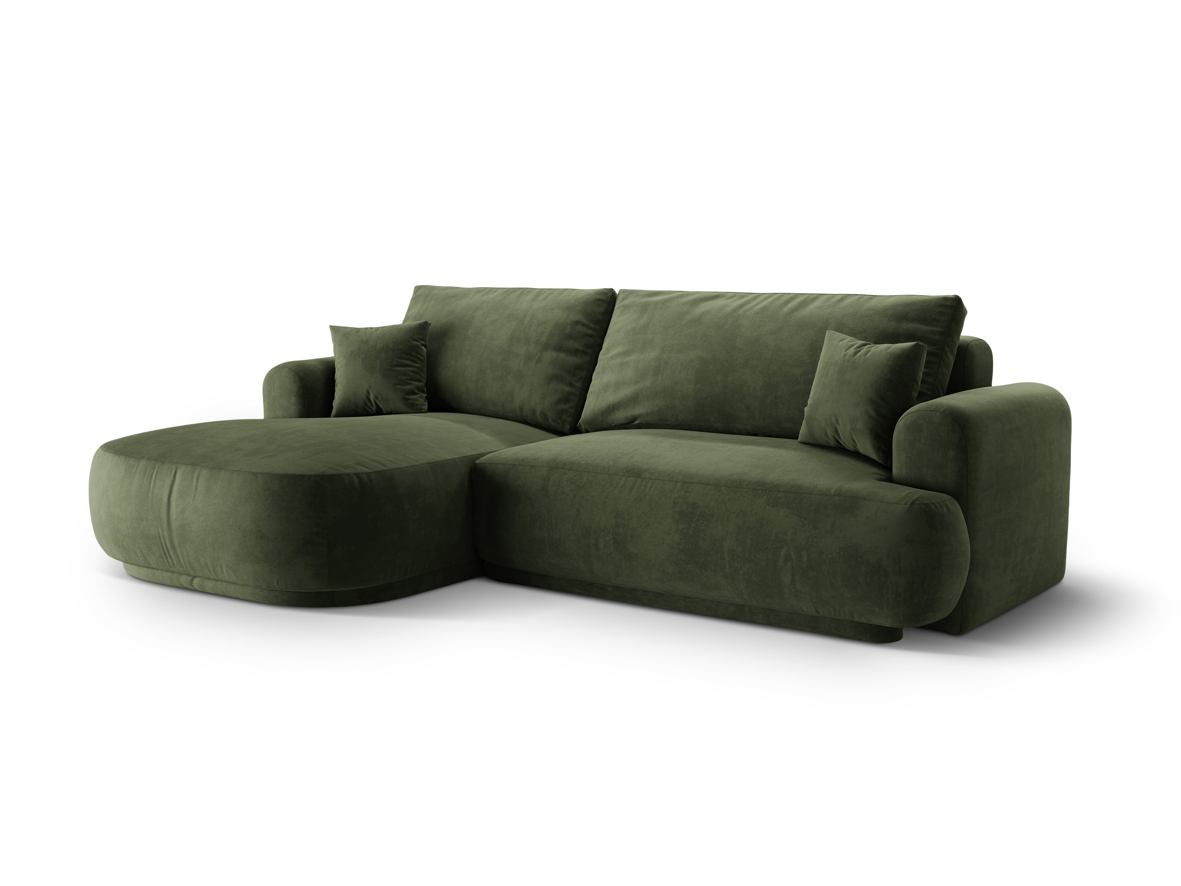 Ecksofa Ella 271x174cm, Material: Samt