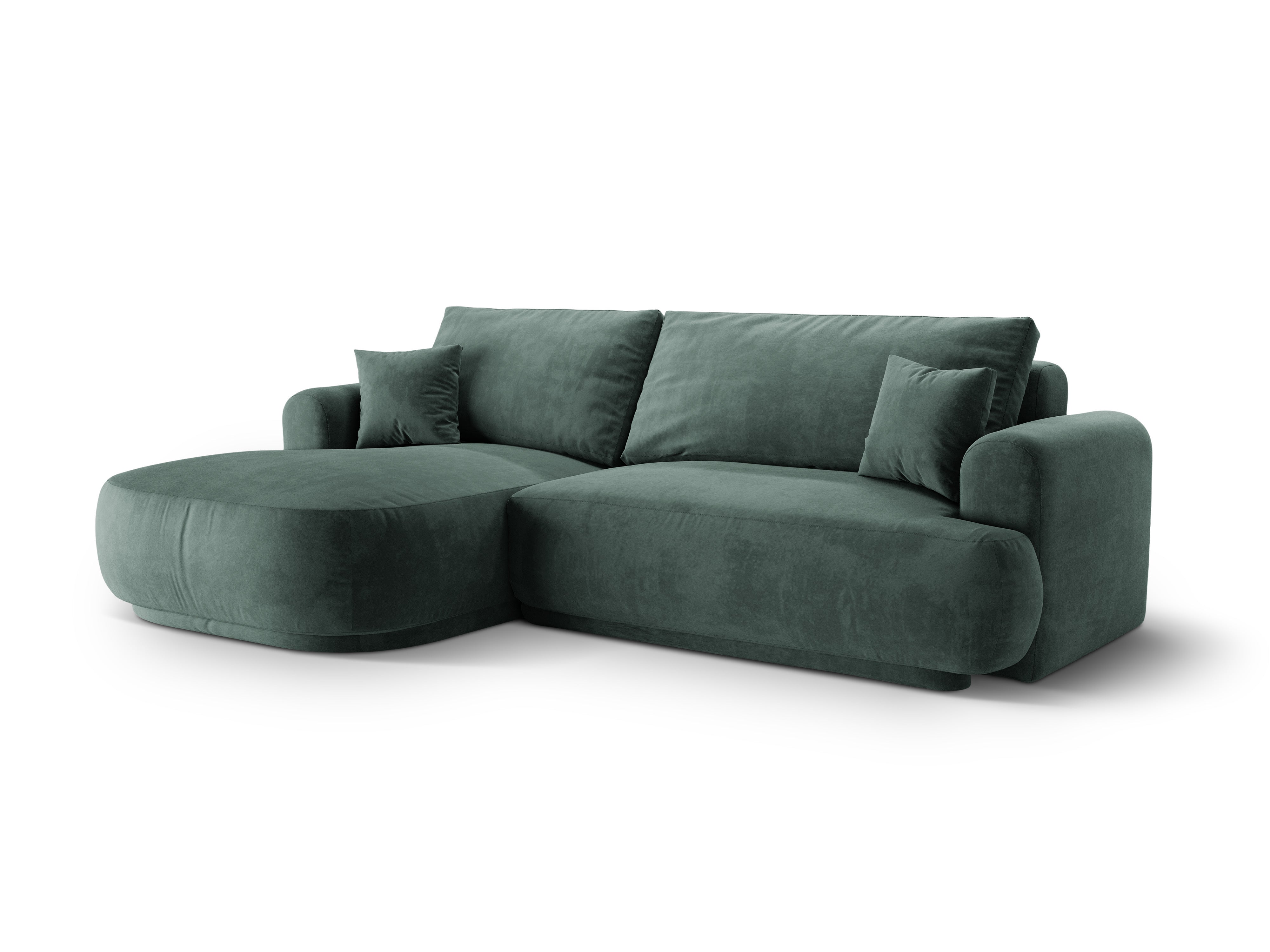 Ecksofa Ella 271x174cm, Material: Samt