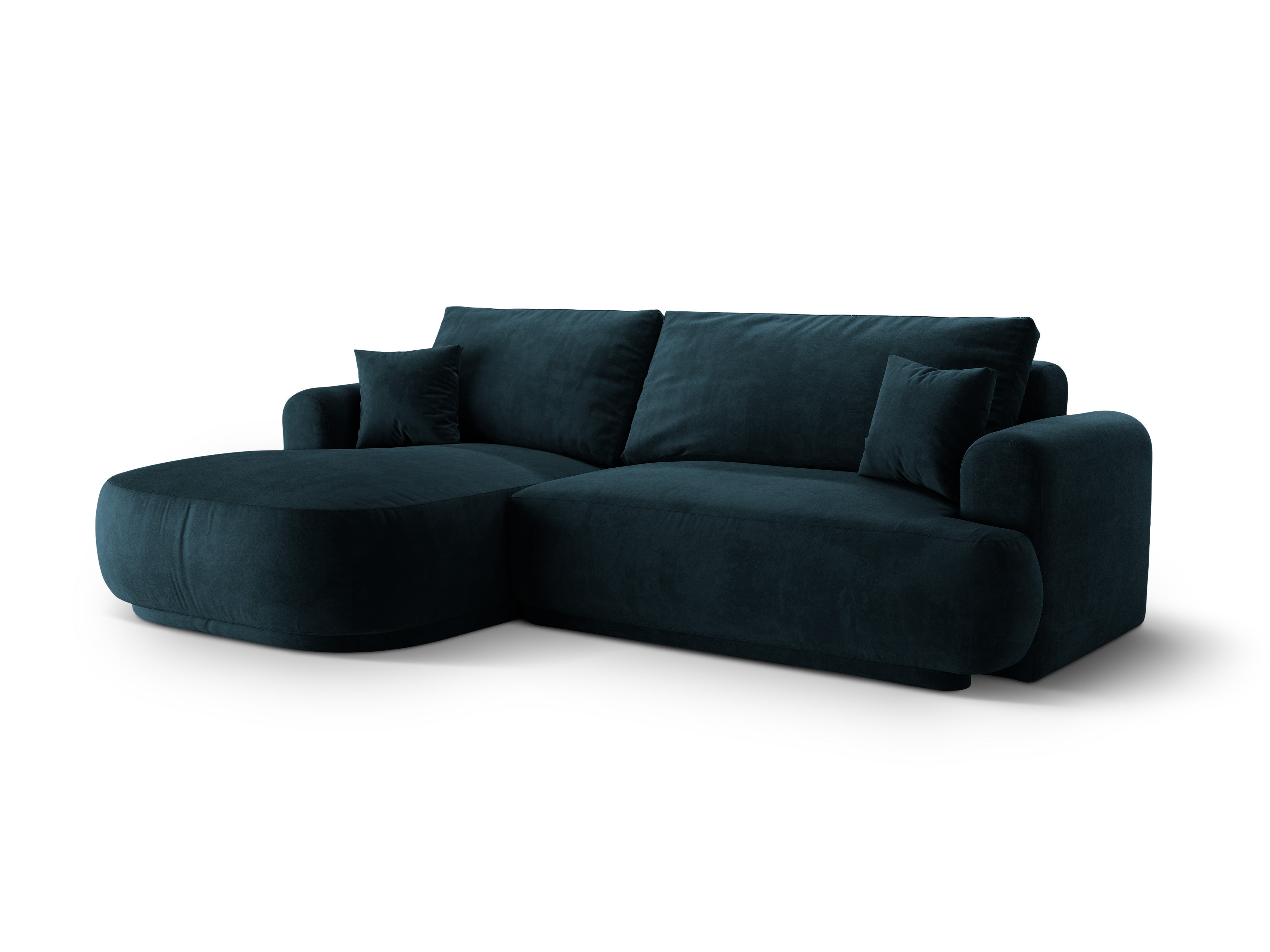 Ecksofa Ella 271x174cm, Material: Samt