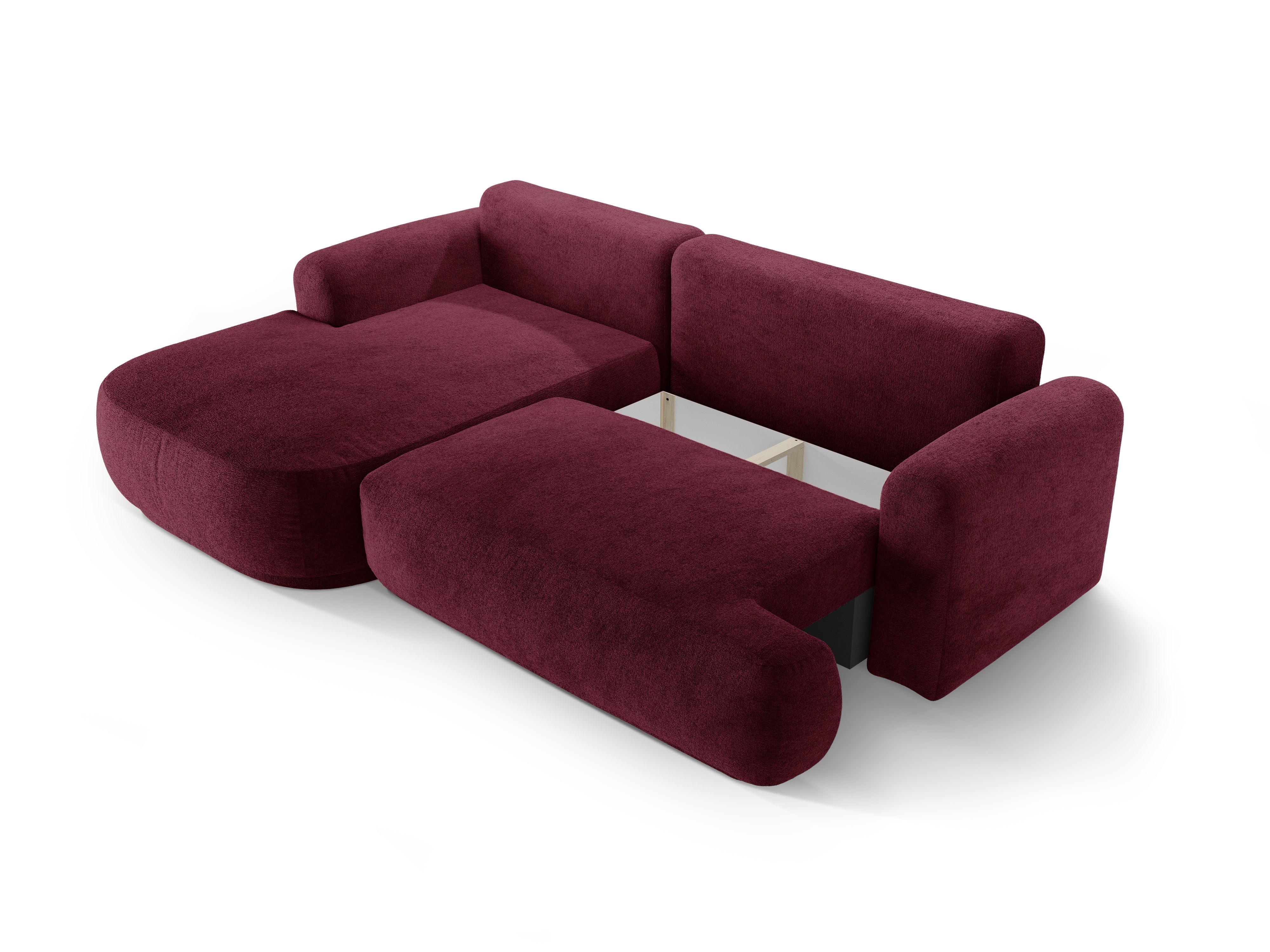 Ecksofa Ella 271x174cm, Material: Strukturstoff