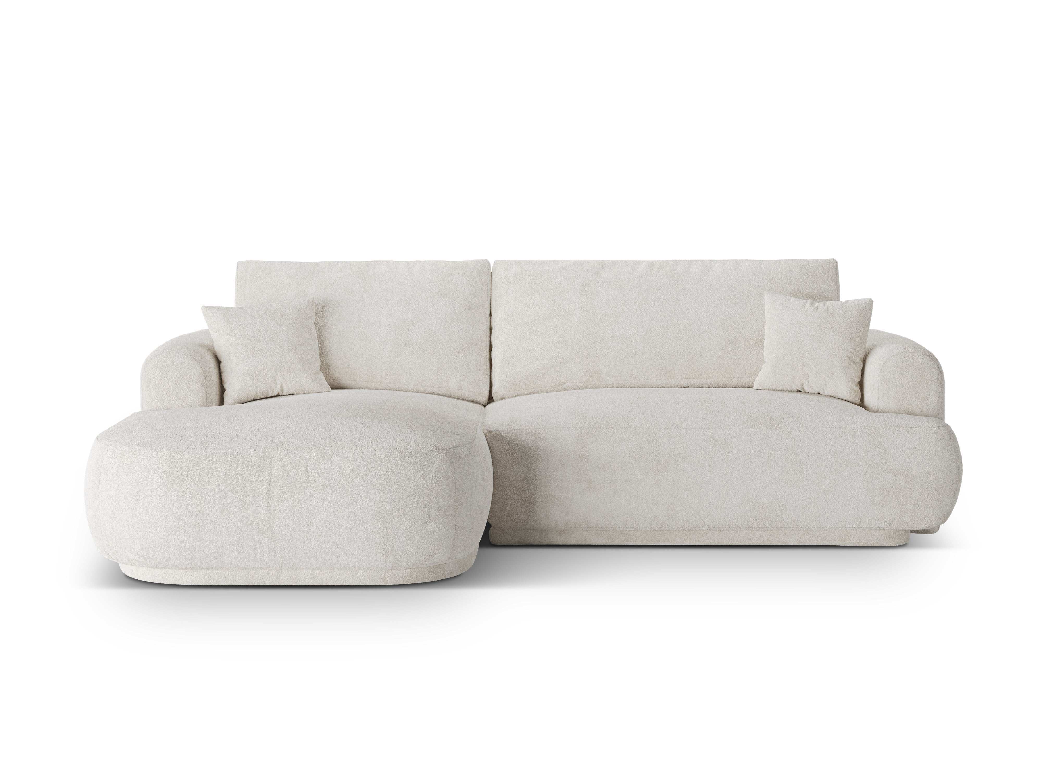 Ecksofa Ella 271x174cm, Material: Boucle