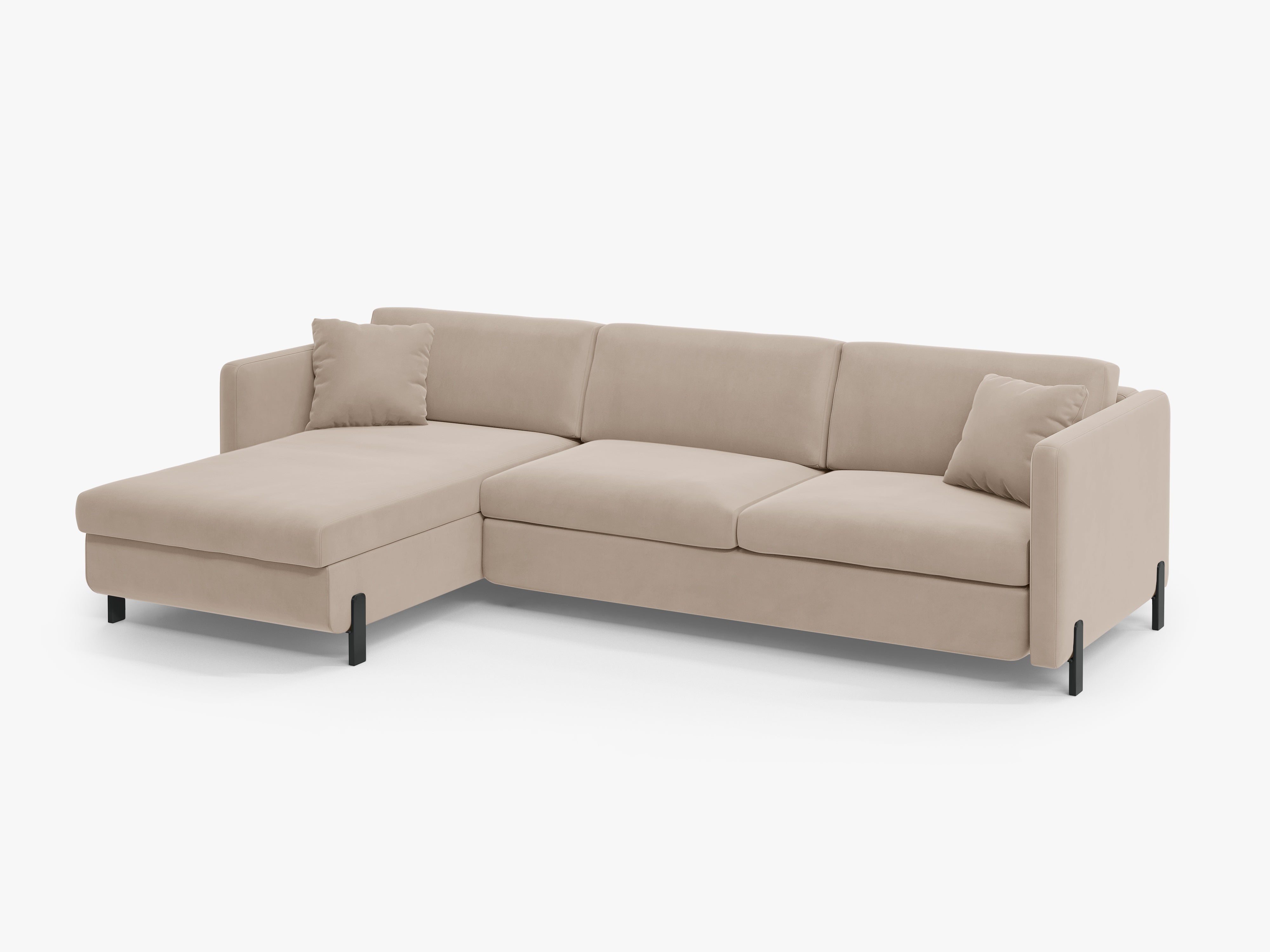 Ecksofa Gloria 280x170cm, Material: Samt
