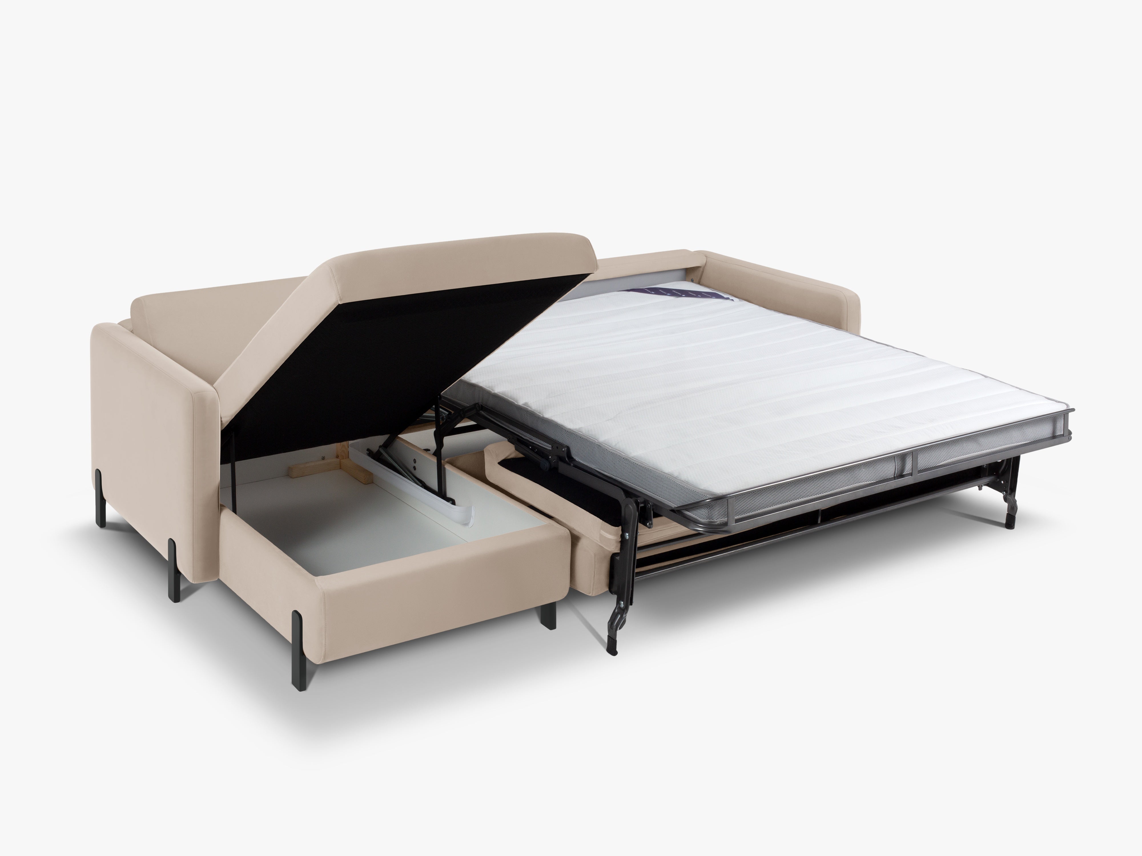 Ecksofa Gloria 280x170cm, Material: Samt