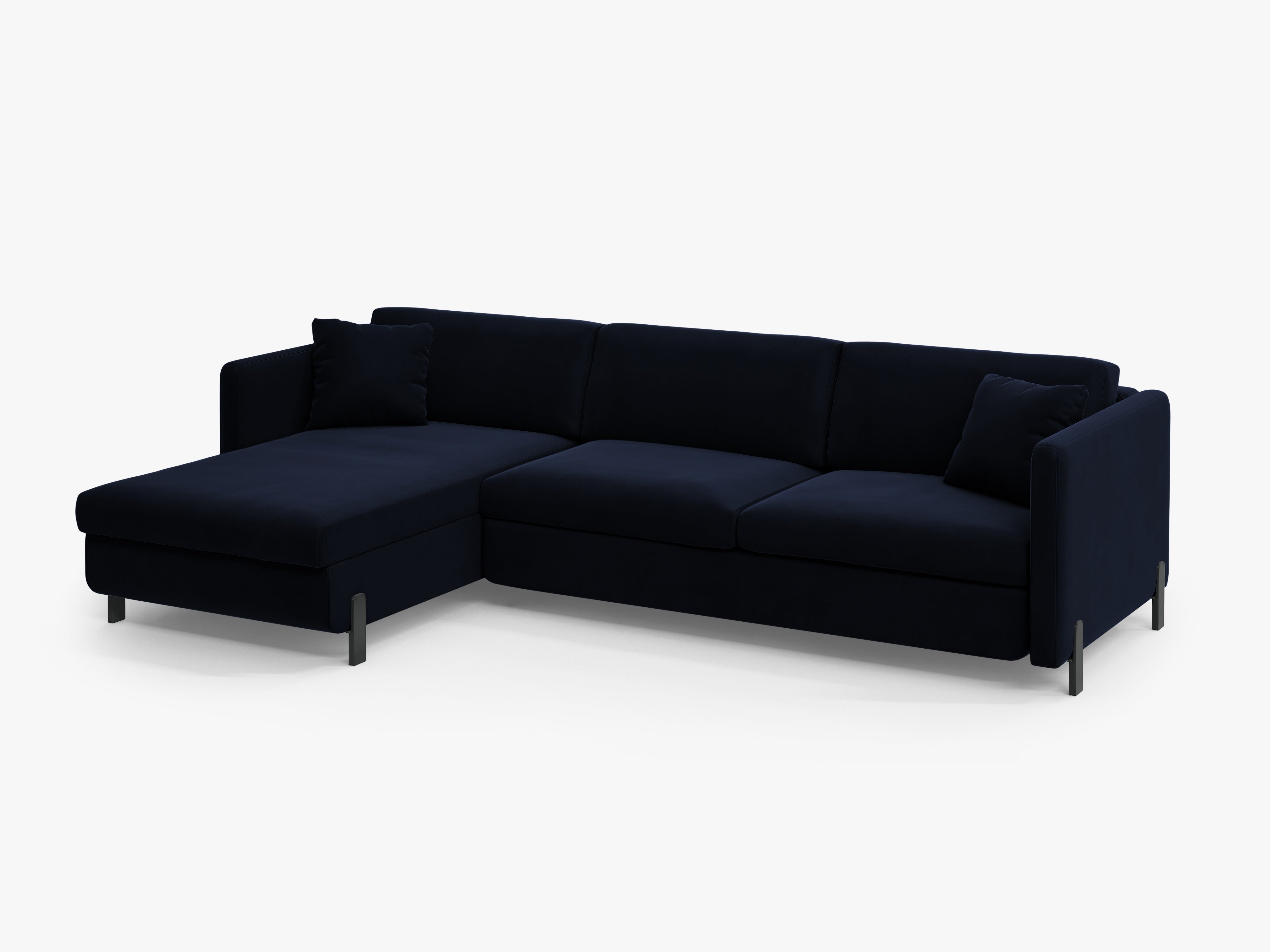 Ecksofa Gloria 280x170cm, Material: Samt