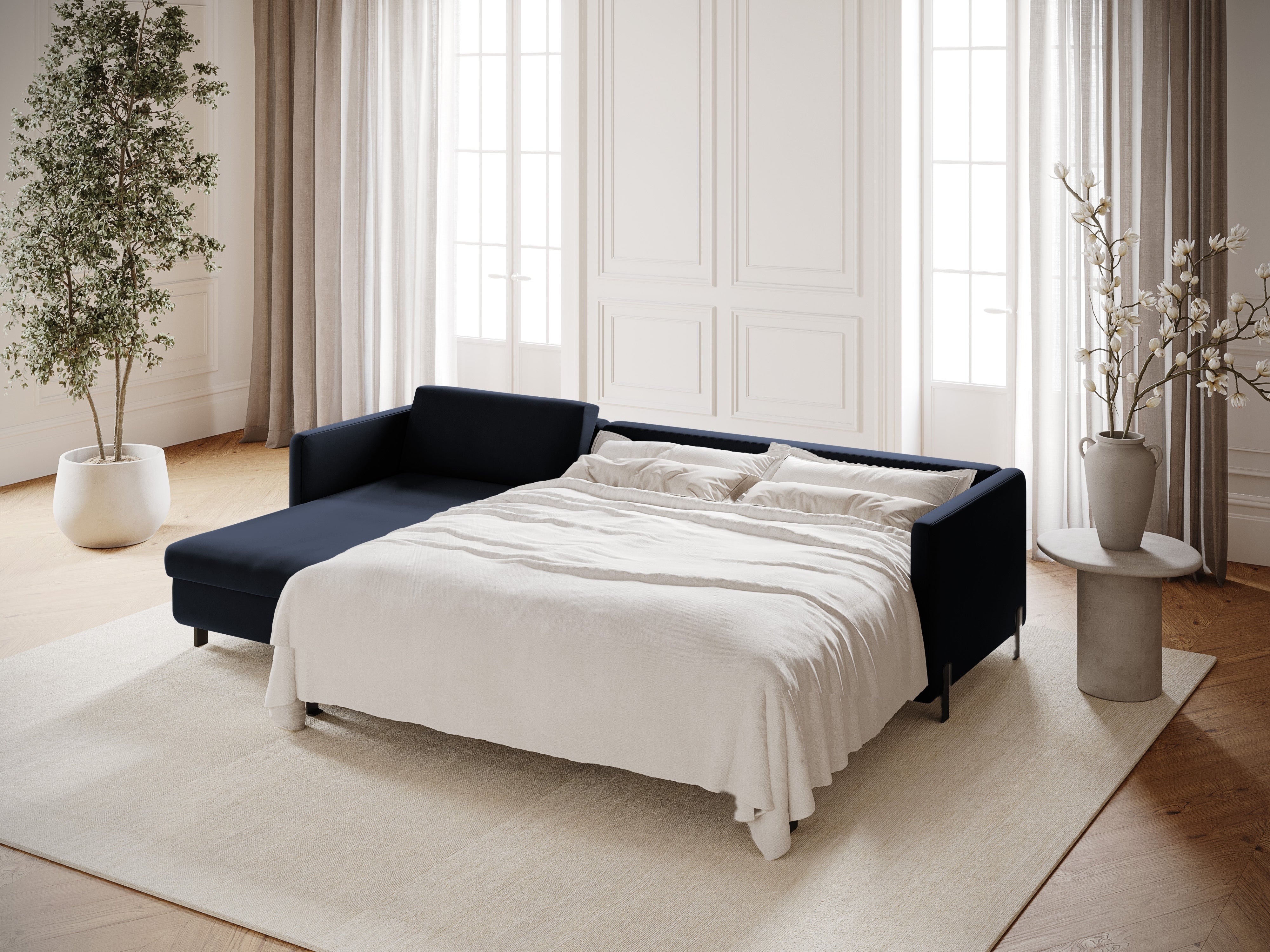 Ecksofa Gloria 280x170cm, Material: Samt