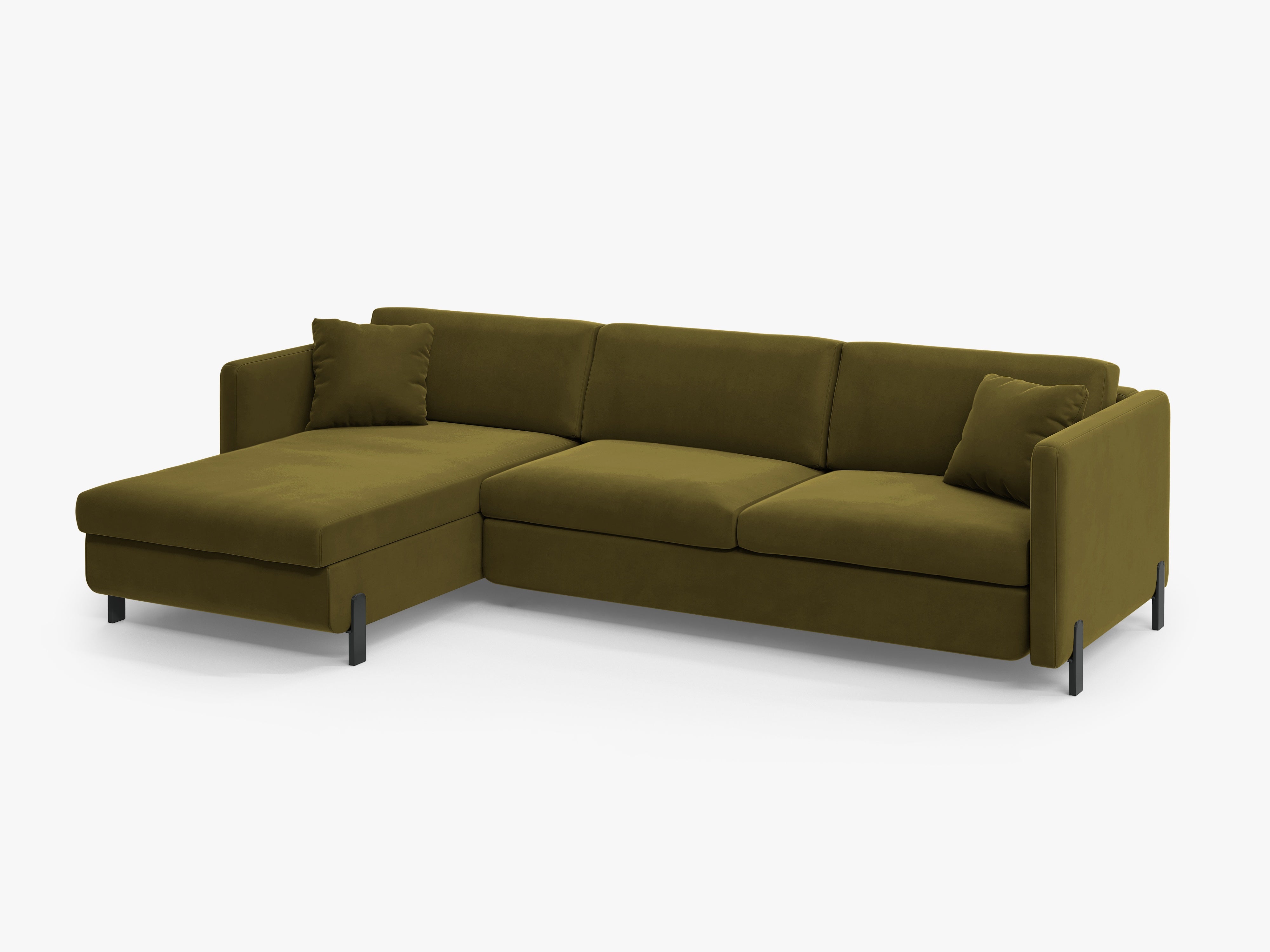 Ecksofa Gloria 280x170cm, Material: Samt