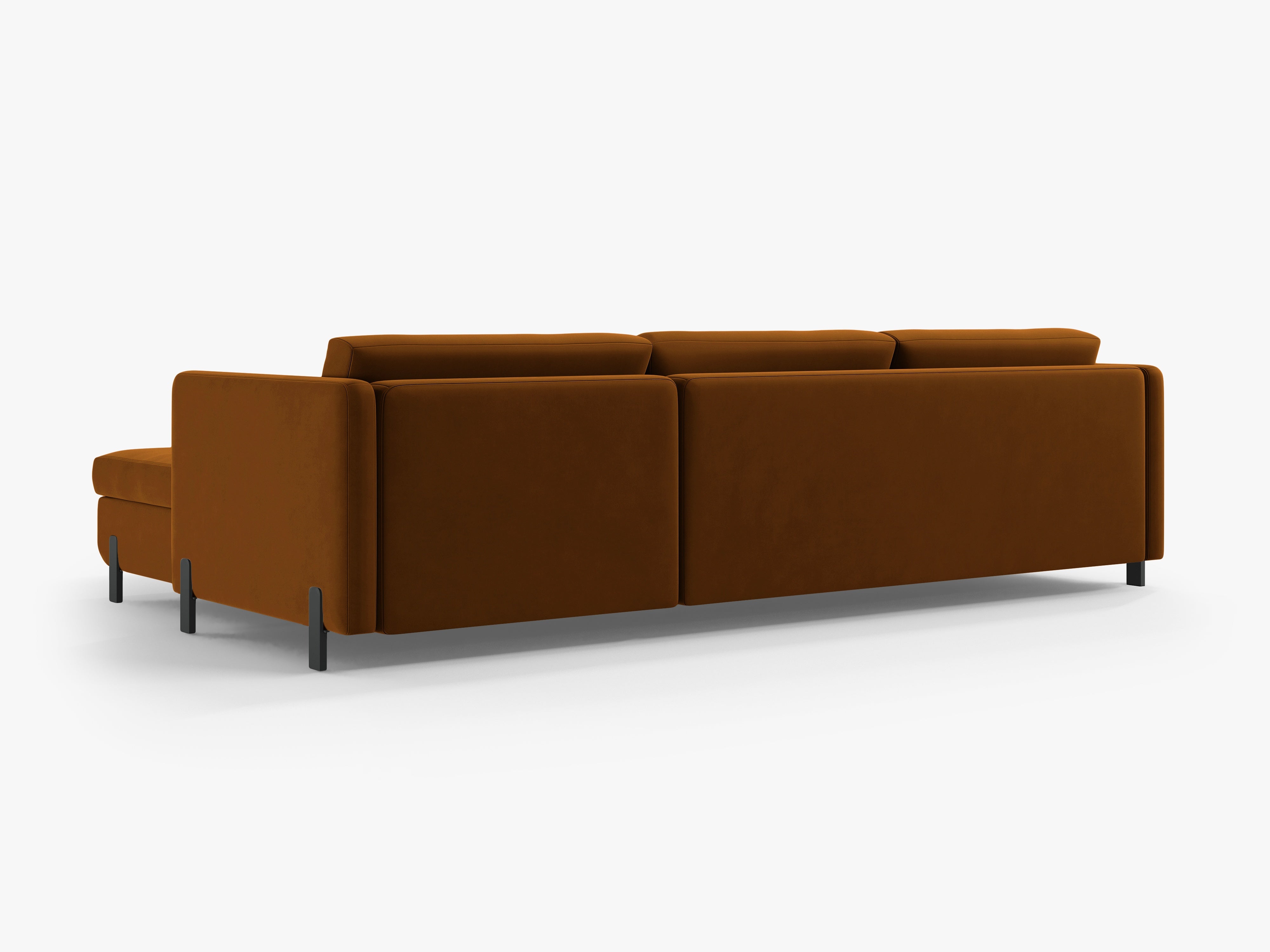 Ecksofa Gloria 280x170cm, Material: Samt