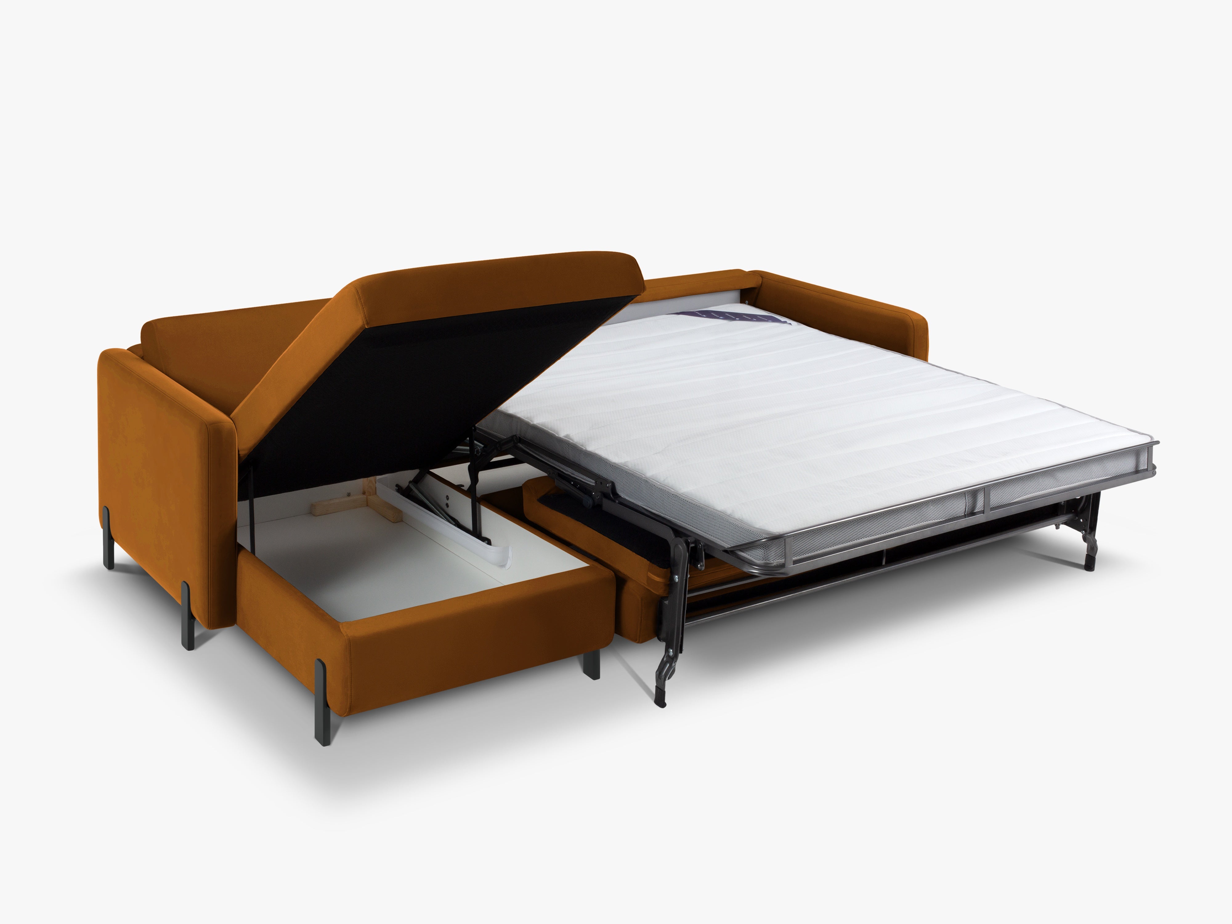 Ecksofa Gloria 280x170cm, Material: Samt