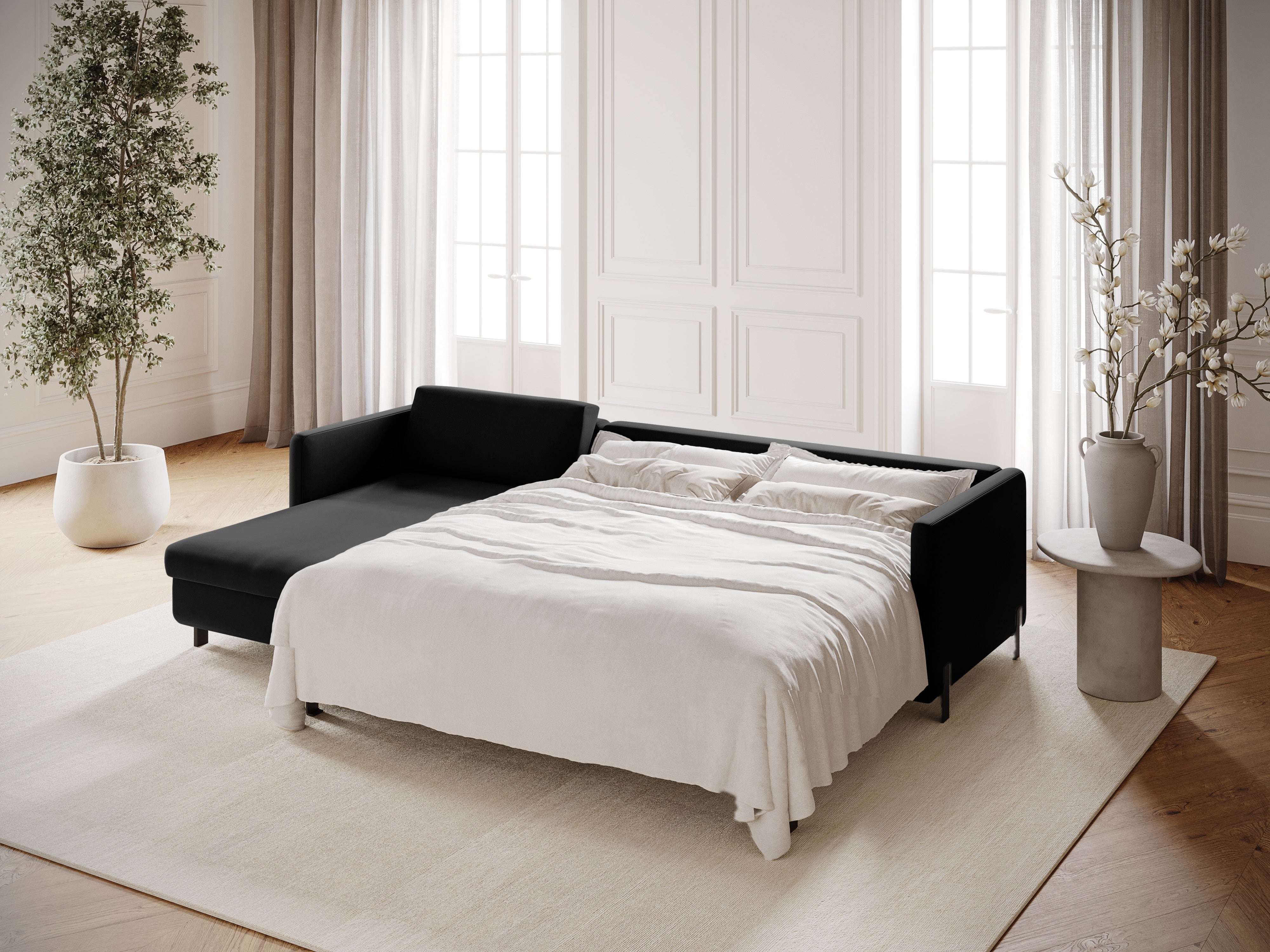 Ecksofa Gloria 280x170cm, Material: Samt